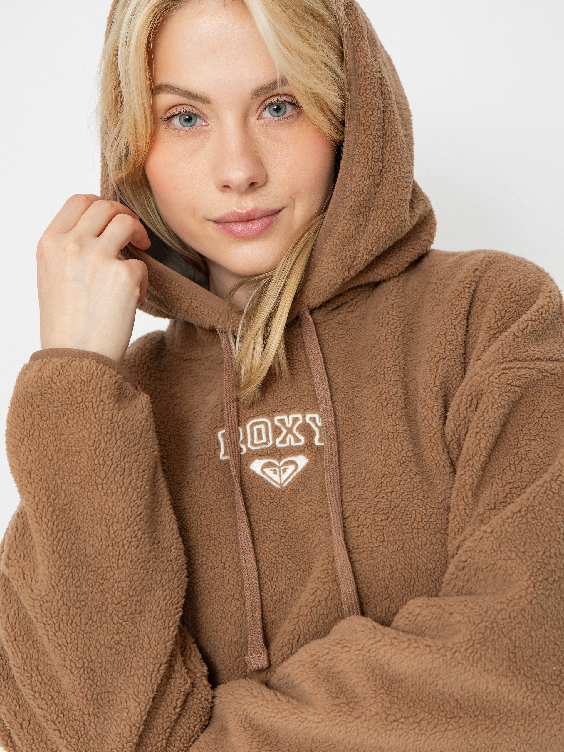 Womens Roxy Fleece  Cool Calling (woodsmoke)