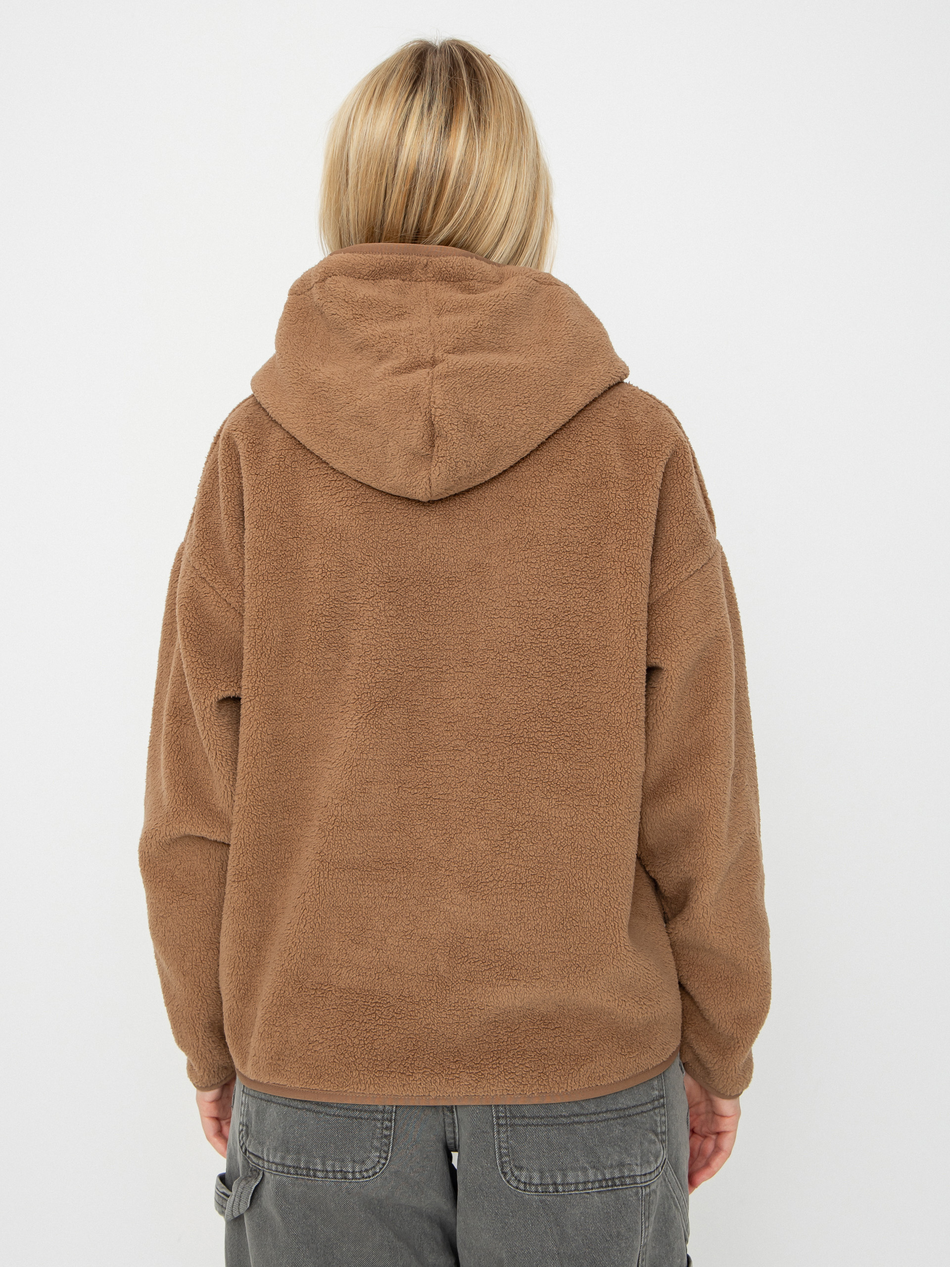 Damen Roxy Fleece Jacke Cool Calling (woodsmoke)