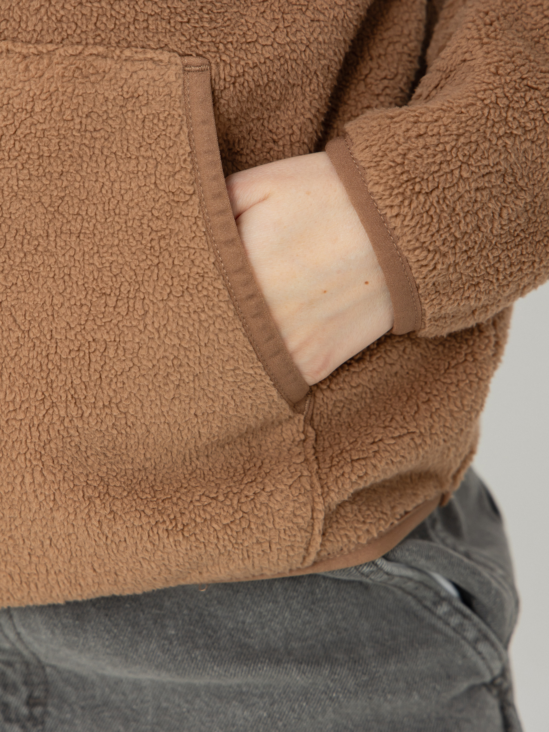 Womens Roxy Fleece  Cool Calling (woodsmoke)