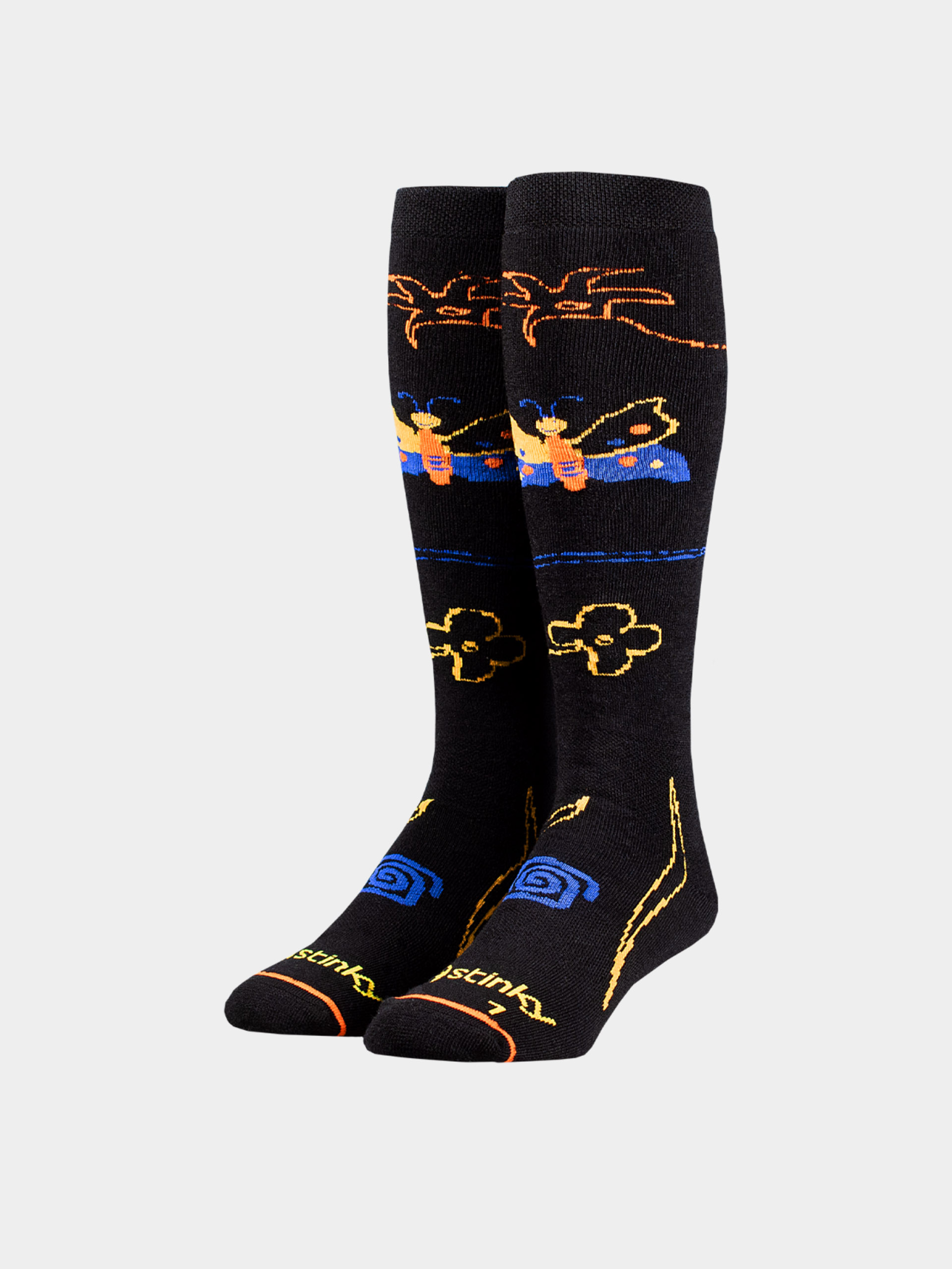 Stinky Socks Socks Dark Existance (black)