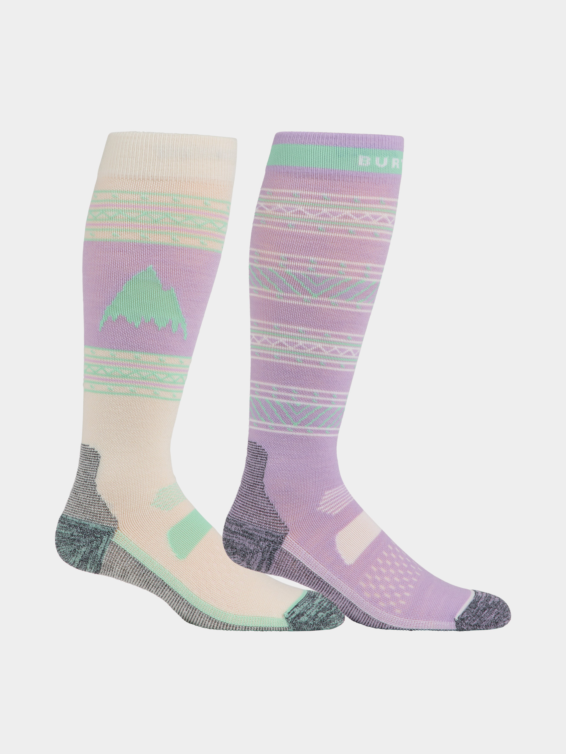 Burton Socks Performance Lightweight 2 Pack (washed lavendar)