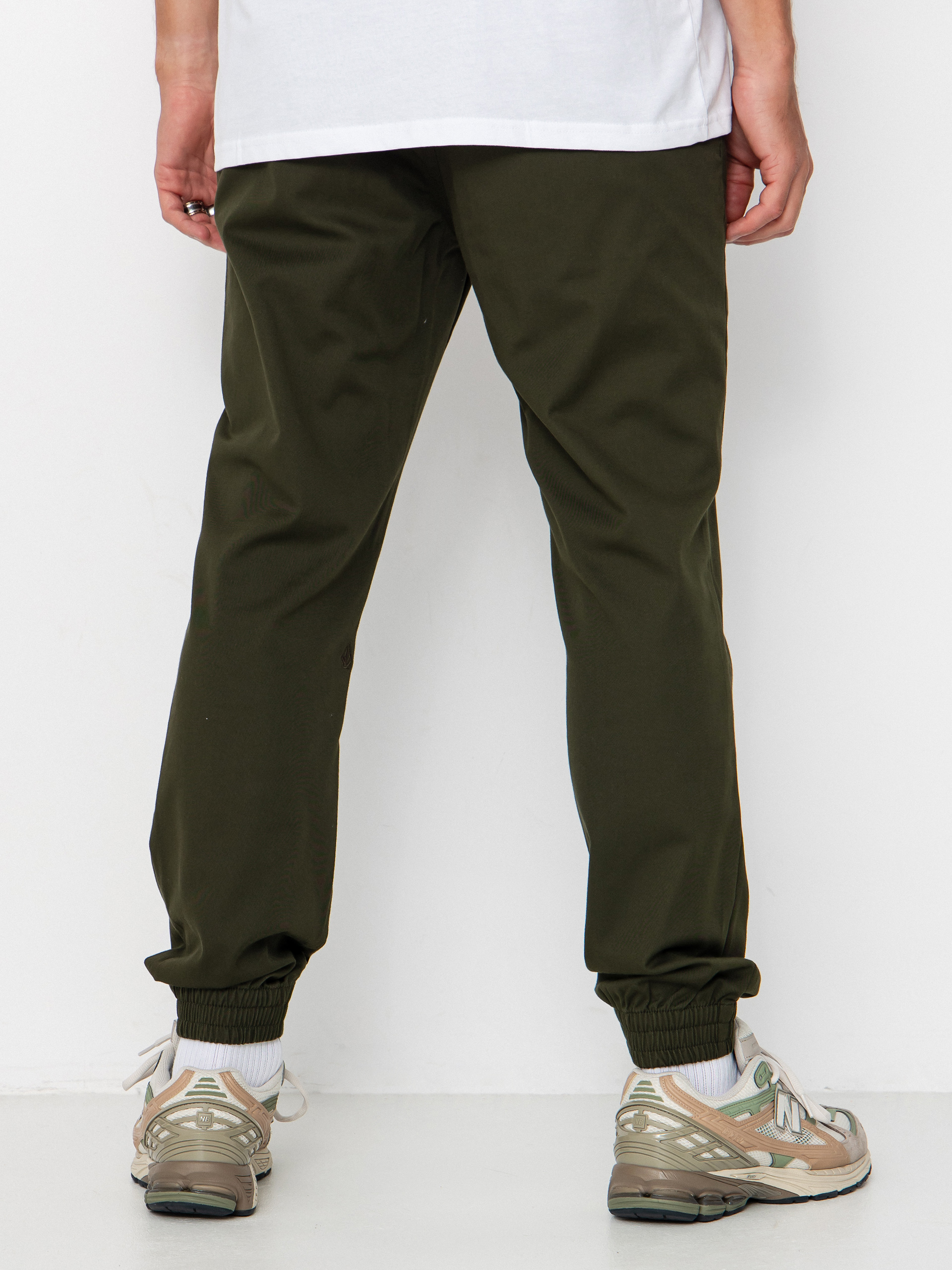 Volcom Frickin Slim Jogger Pants (dark green)