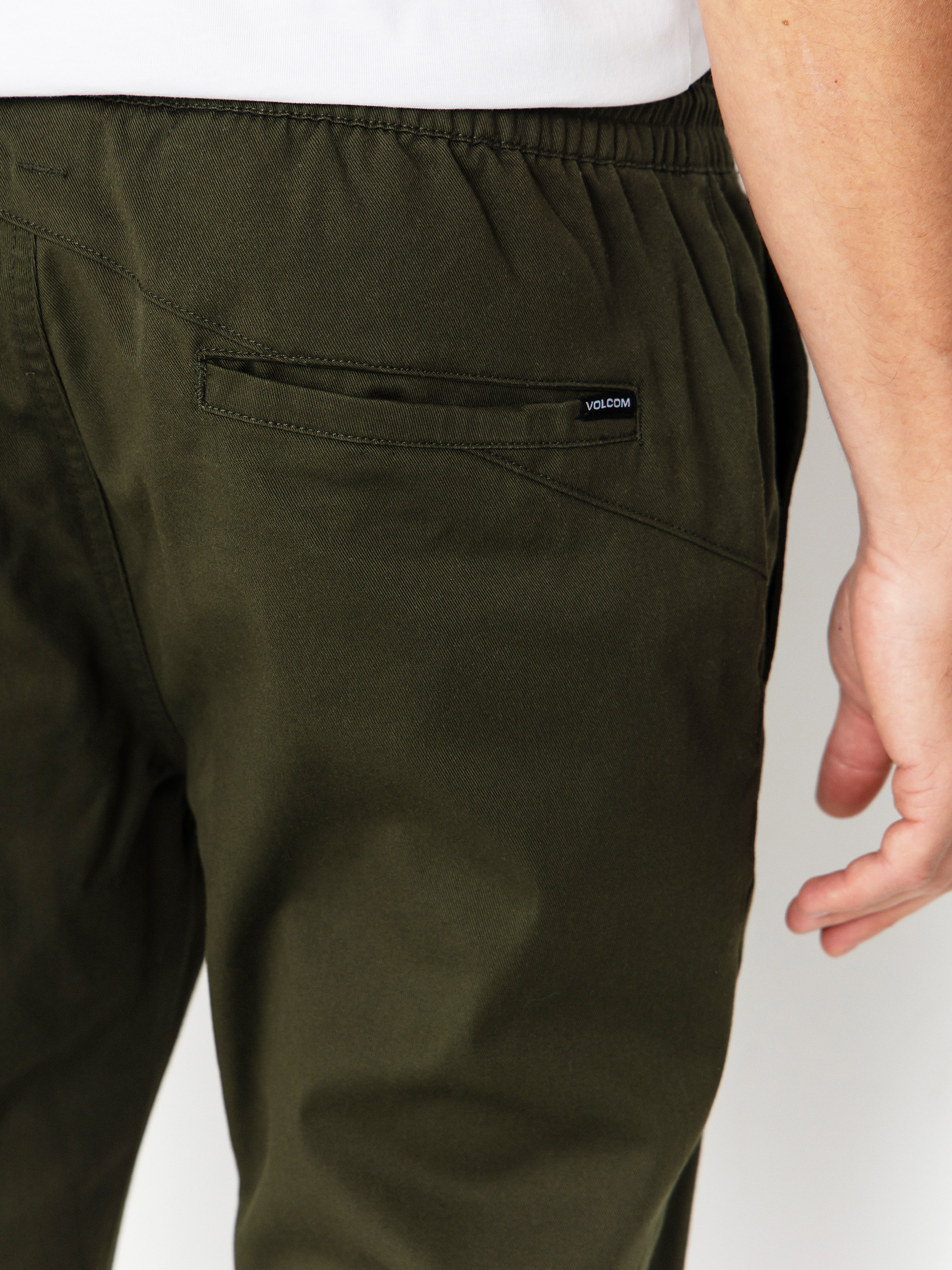 Volcom Frickin Slim Jogger Pants (dark green)