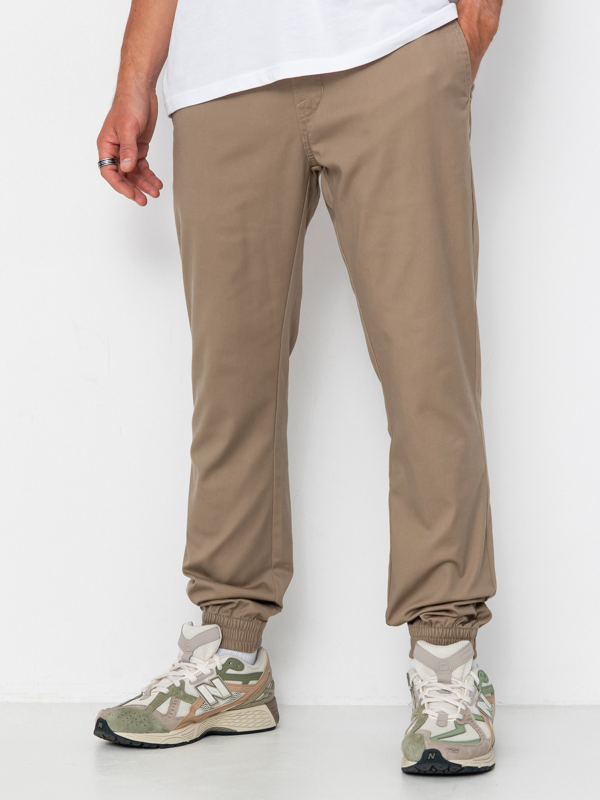 Volcom Frickin Slim Jogger Hose (khaki)