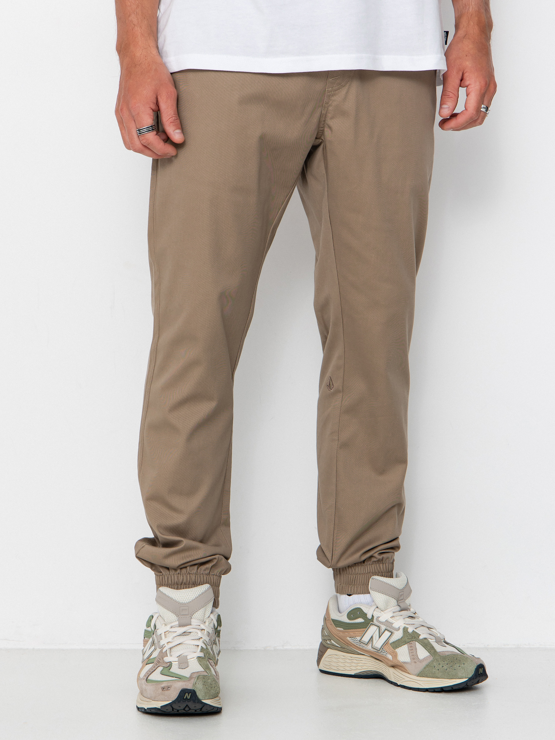 Volcom Frickin Slim Jogger Hose (khaki)