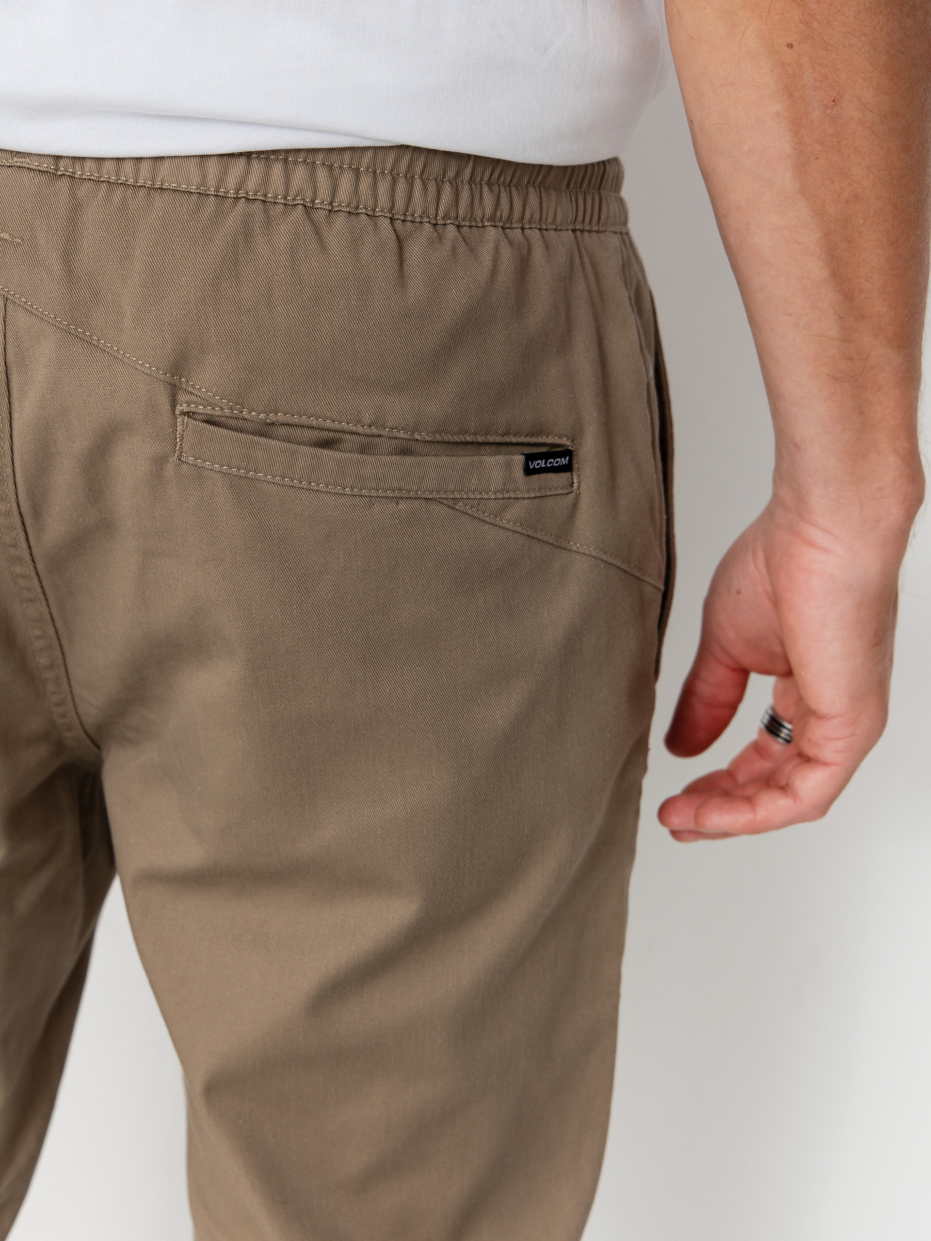 Volcom Frickin Slim Jogger Pants (khaki)