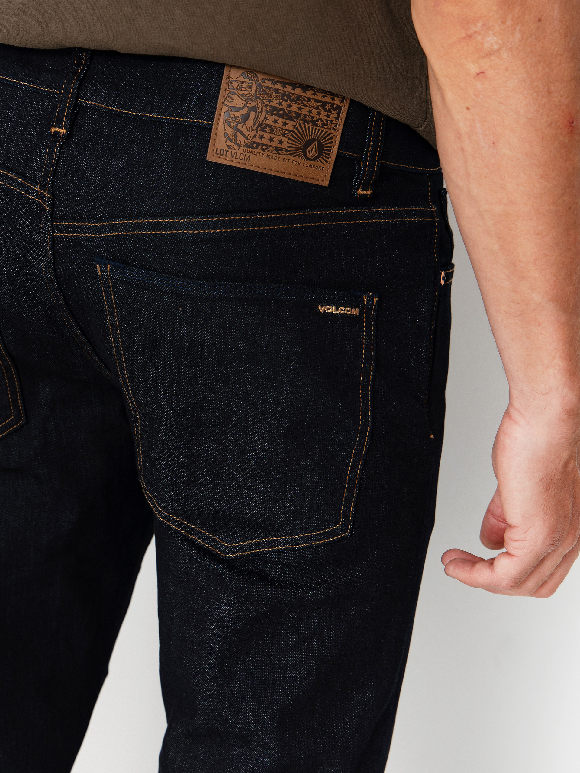 Volcom Solver Denim Pants (rinse)