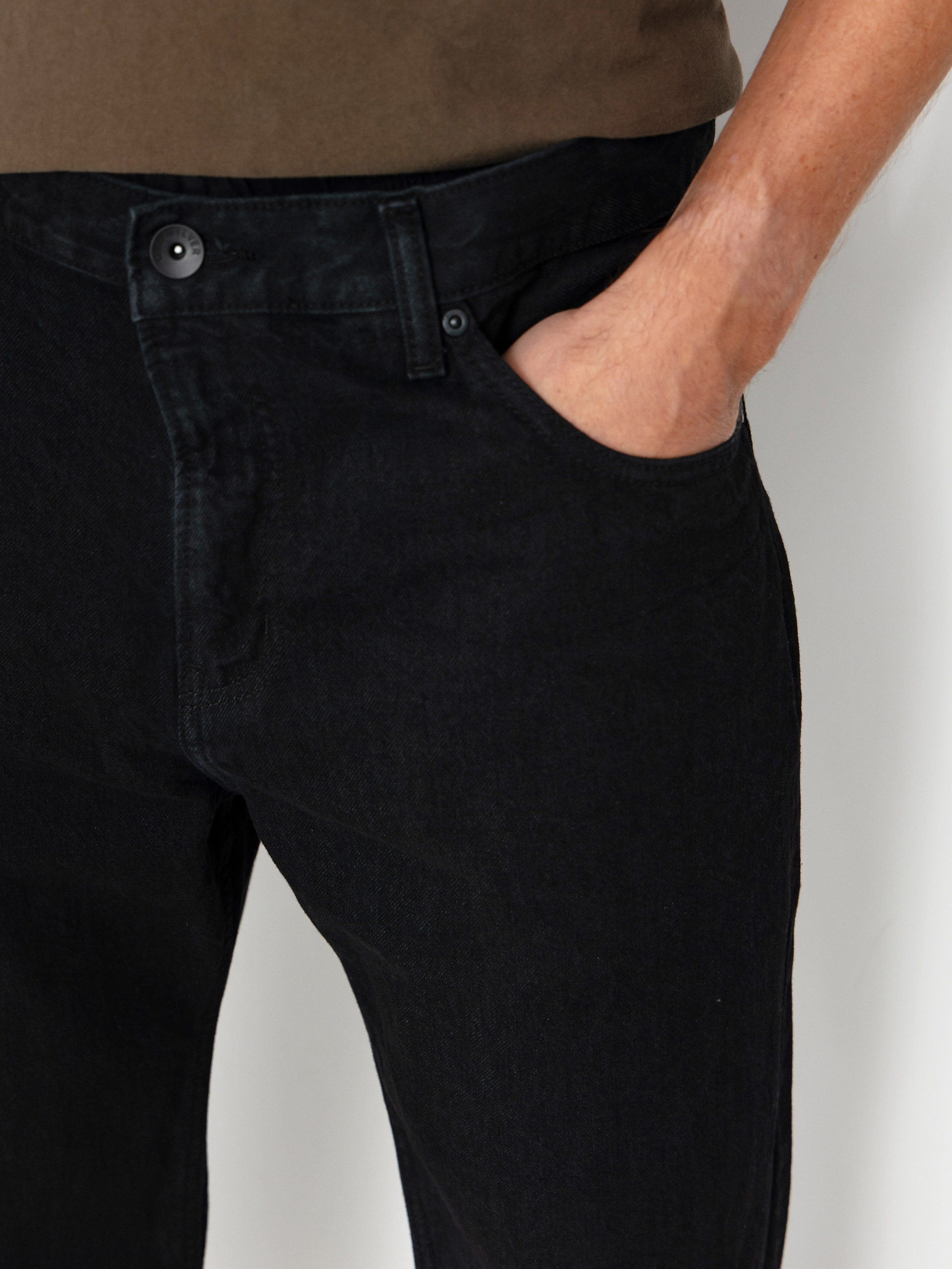 Quiksilver Baggy Denim Hose (black)