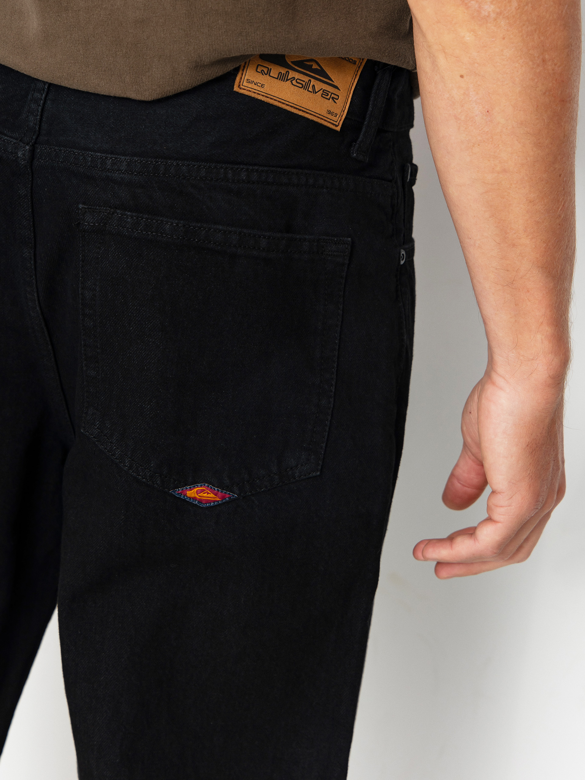 Quiksilver Baggy Denim Pants (black)