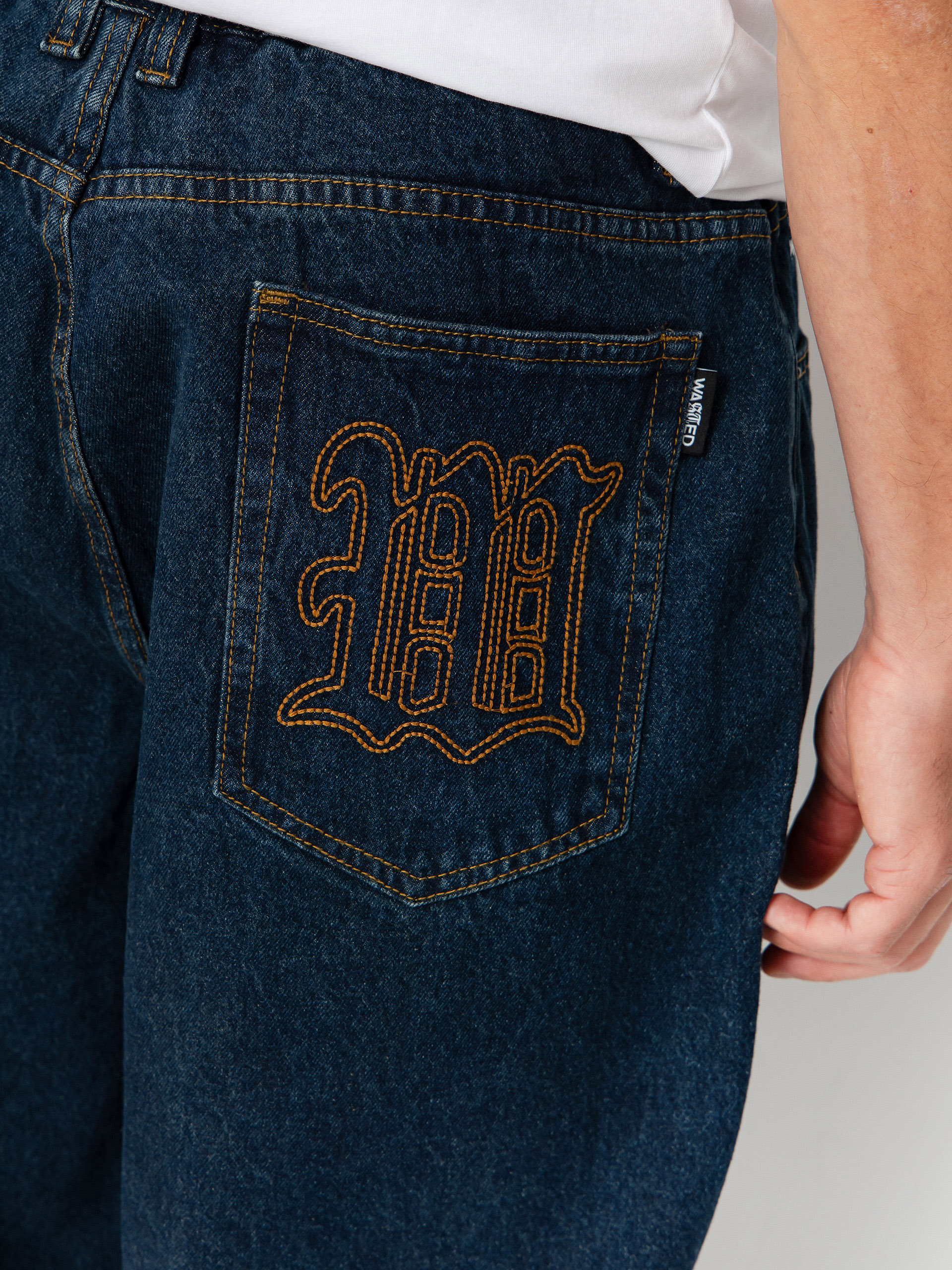 Wasted Paris Pants Signature Rod (raw blue)