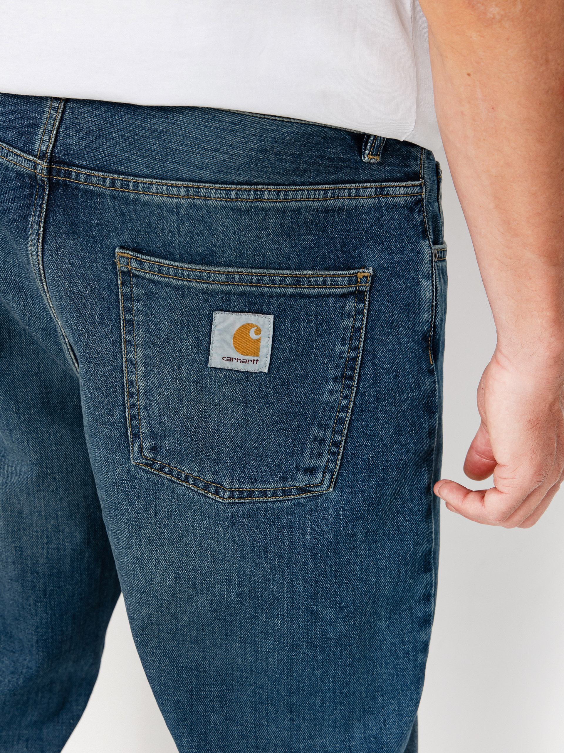 Carhartt WIP Newel Hose (blue/dark used wash)