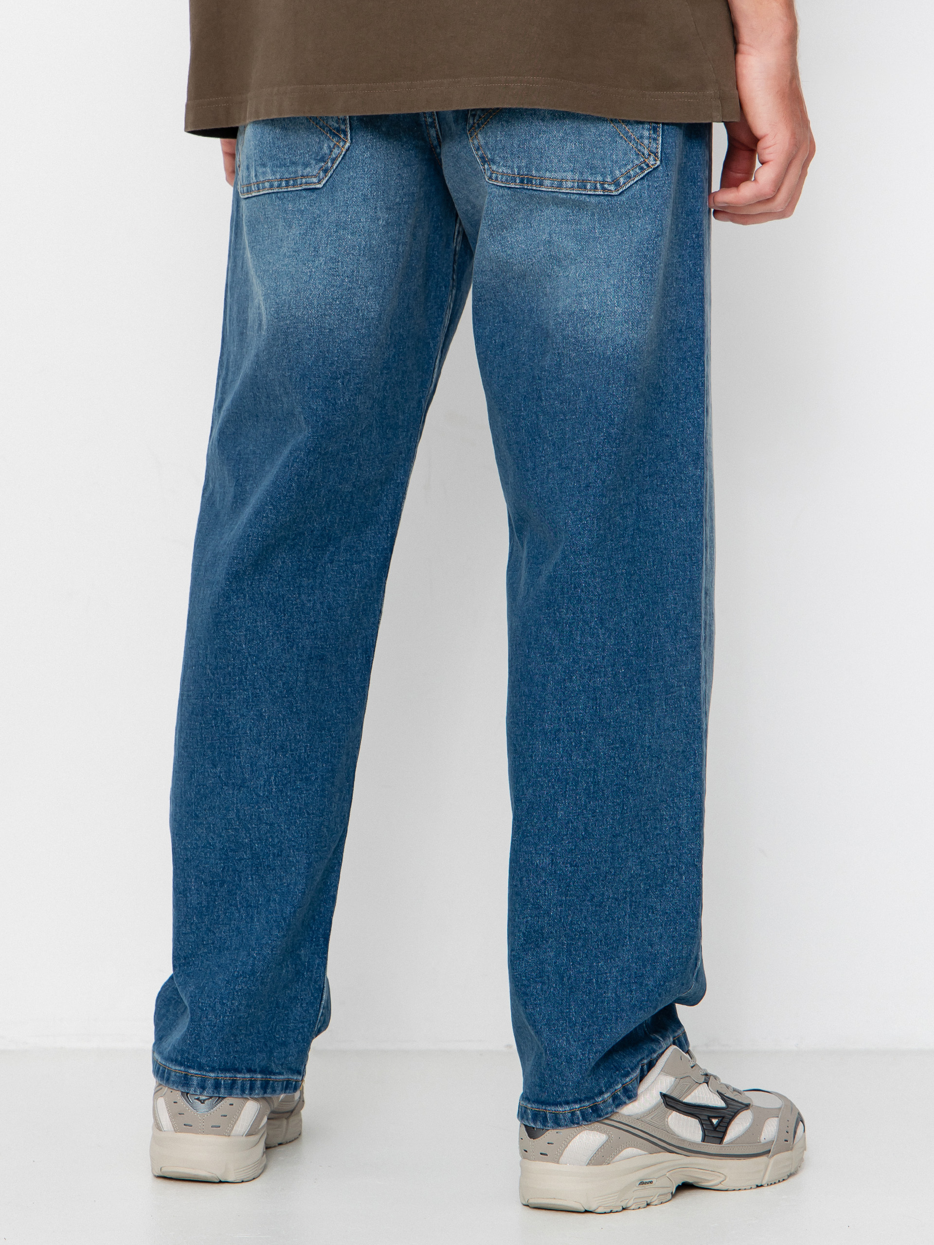 Homeboy X Tra Baggy Wiskers Denim Pants (vintage blue)