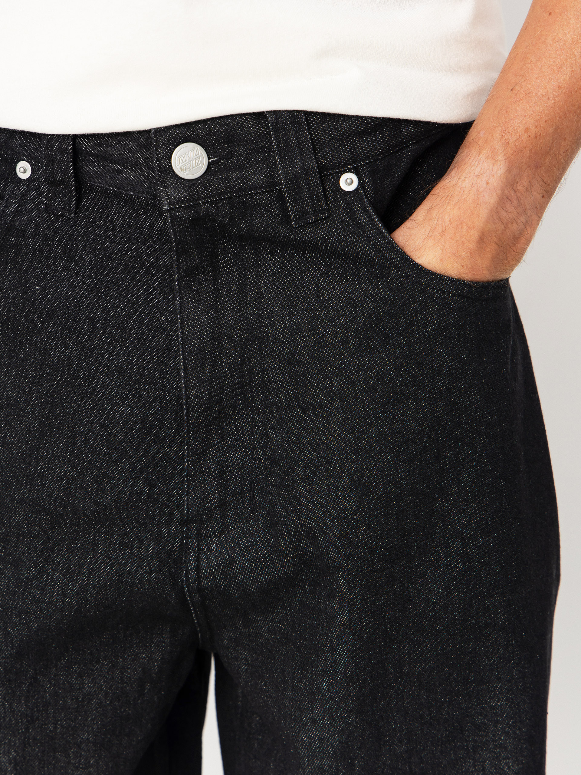 Santa Cruz Pants Big (black wash)