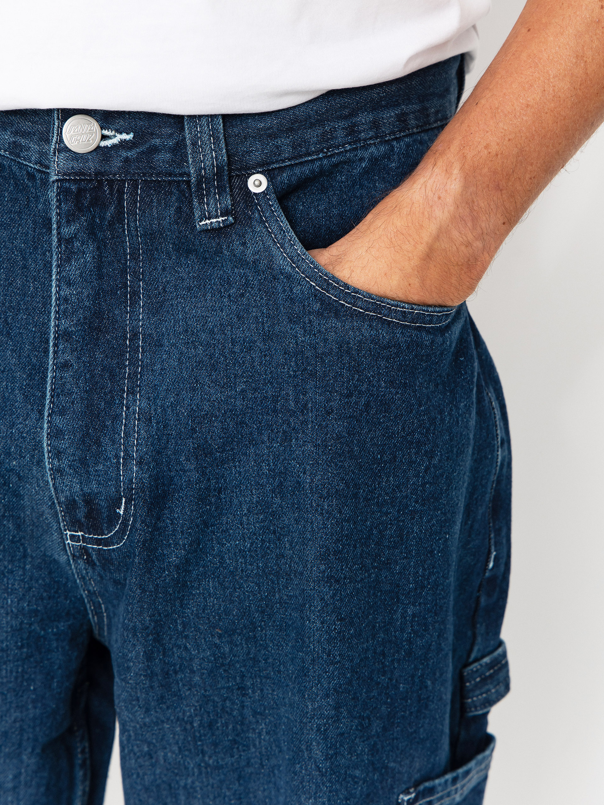 Santa Cruz Hose Carpenter (dark denim/white)