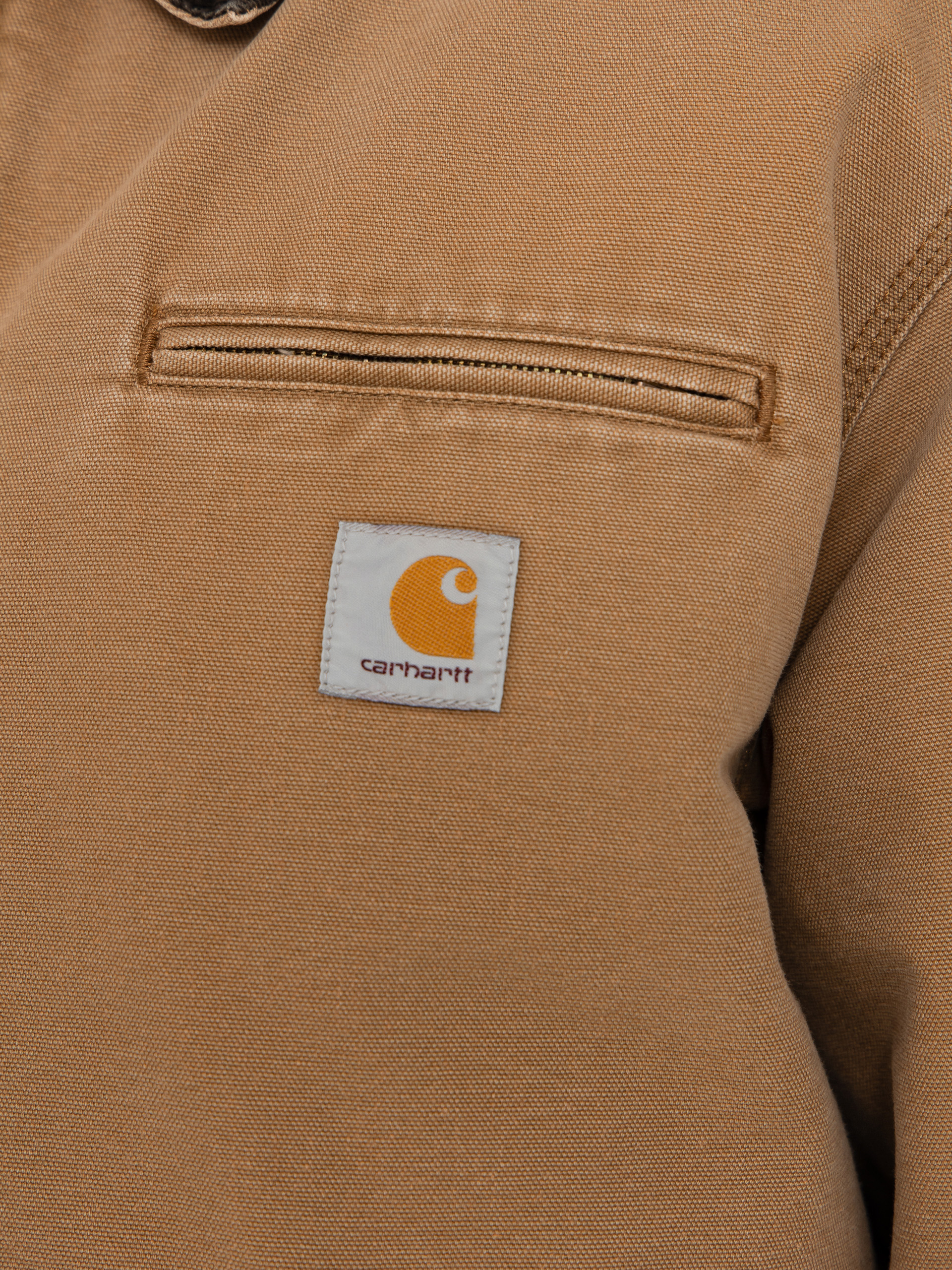 Carhartt WIP Jacket OG Detroit (hamilton brown/tobacco/stone canvas)