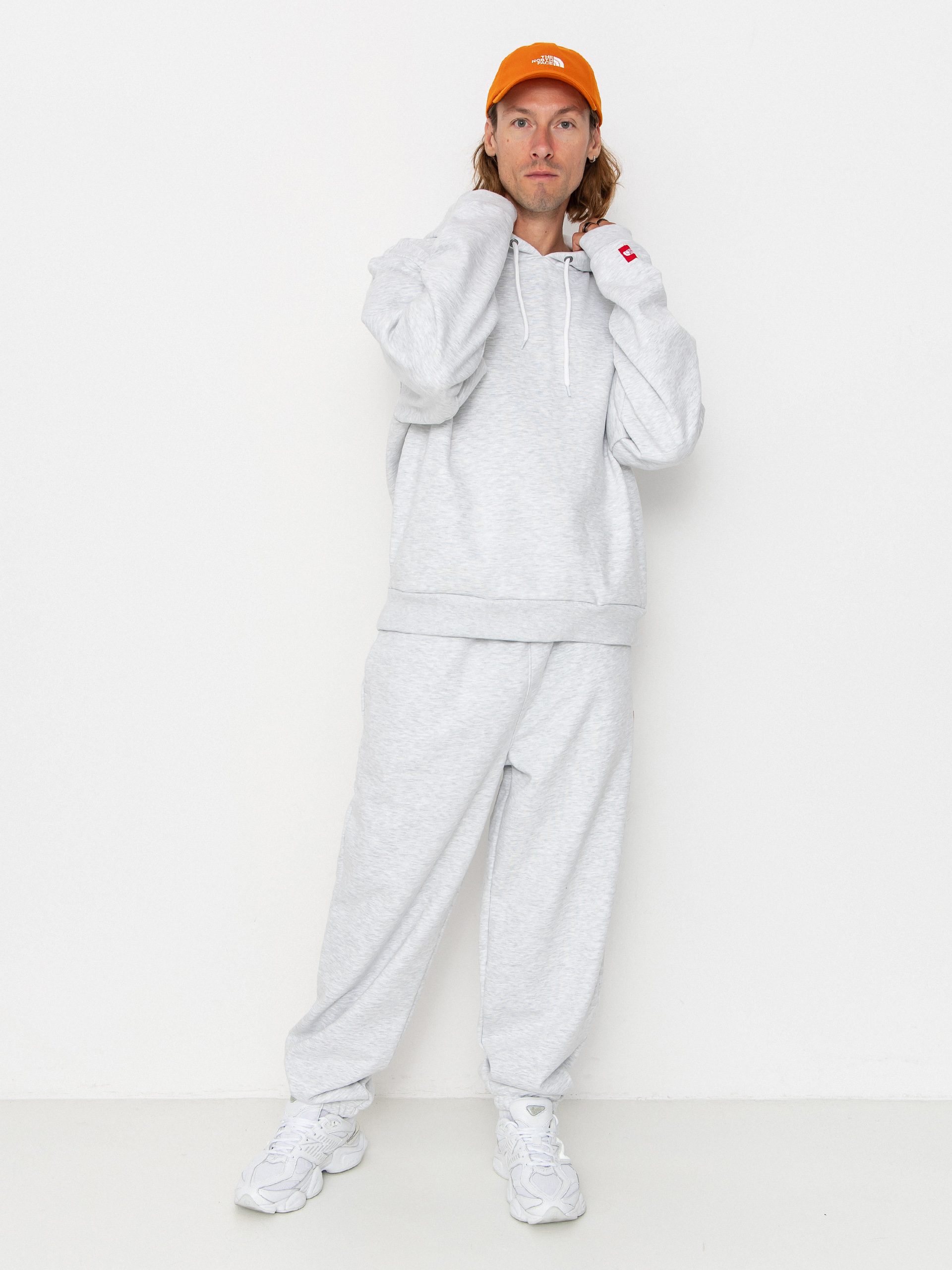 The North Face Hoodie Red Box HD (tnf classic grey heathe)