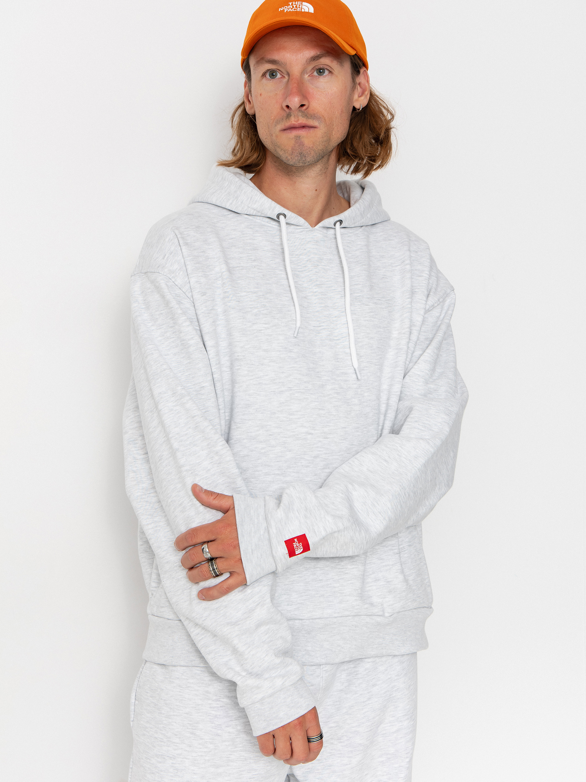 The North Face Hoodie Red Box HD (tnf classic grey heathe)