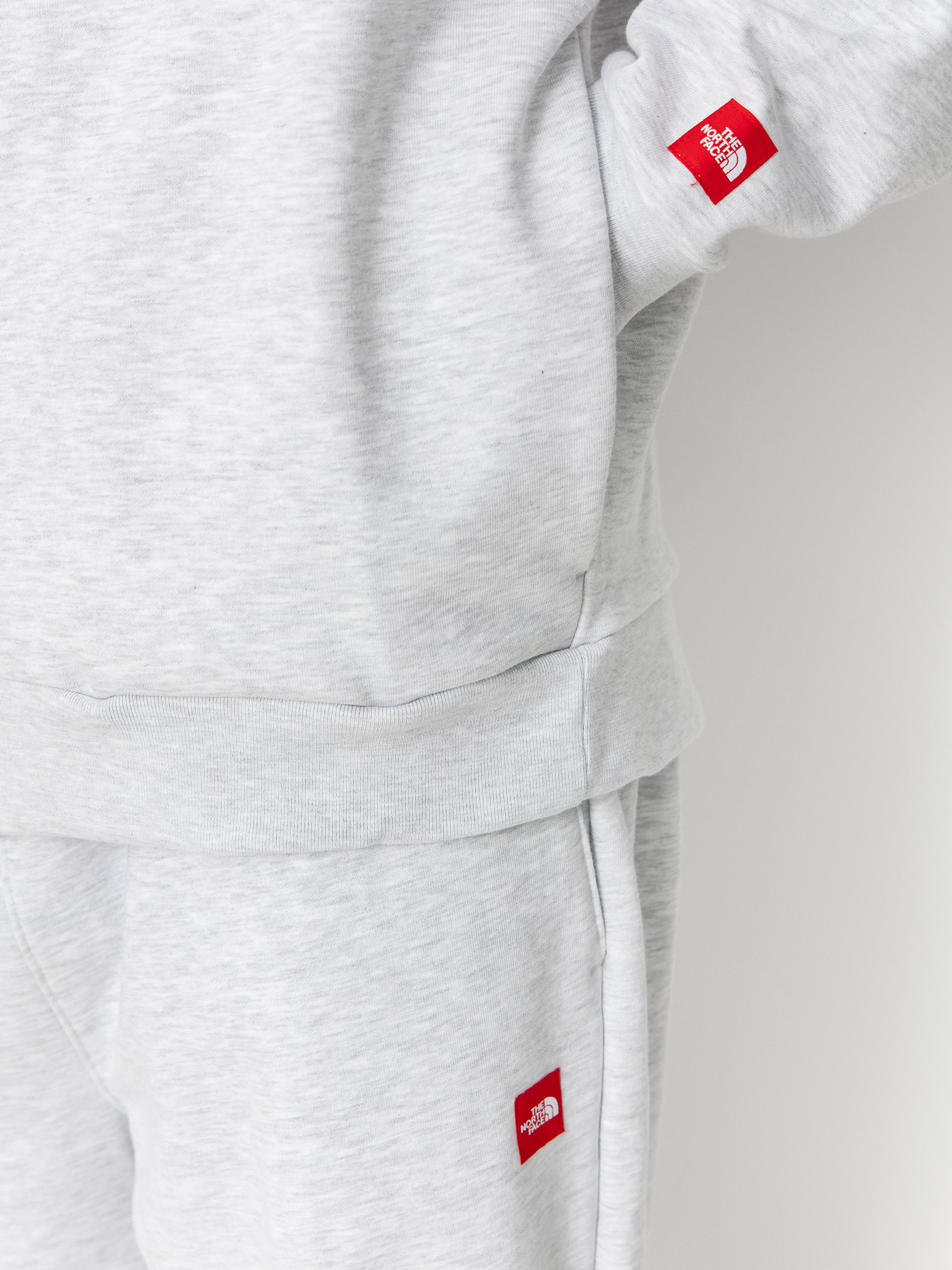 The North Face Hoodie Red Box HD (tnf classic grey heathe)