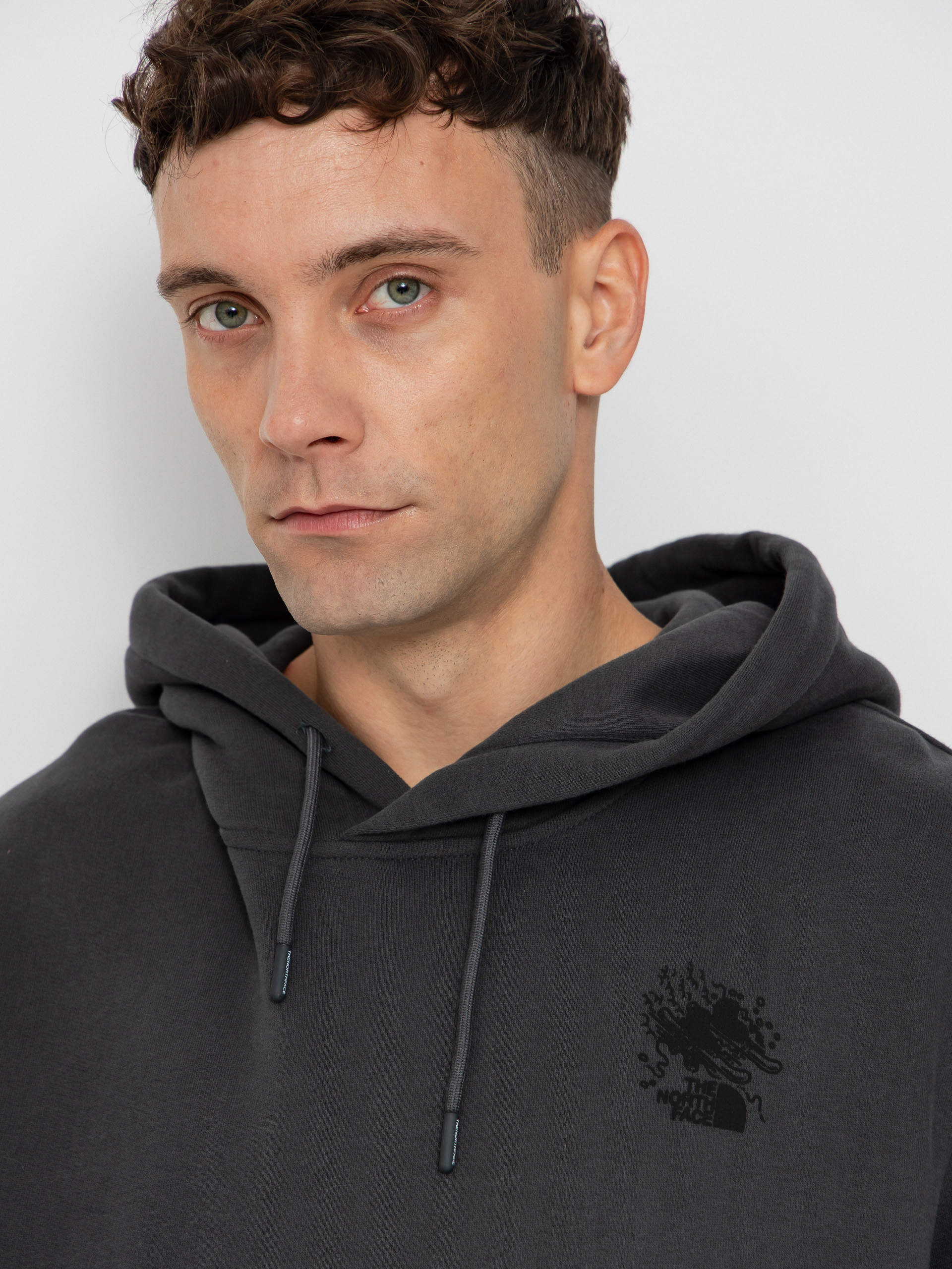 The North Face Hoodie Powder Days Relaxed HD (asphalt grey)