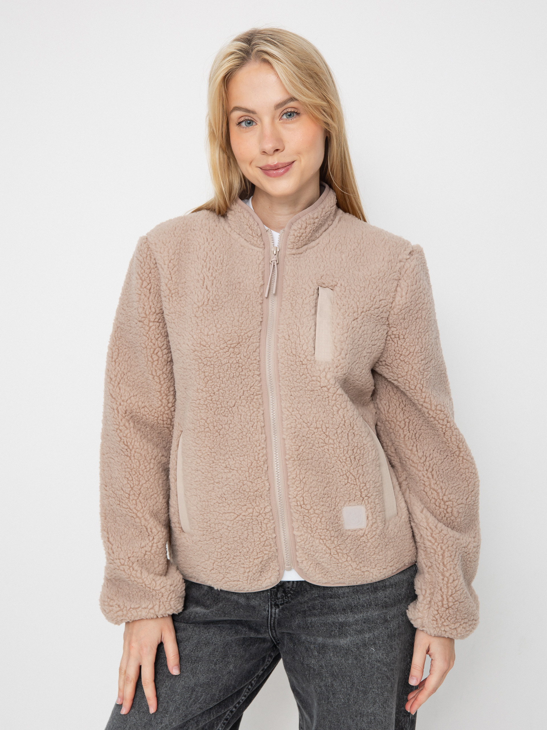 Volcom Sweatshirt Wuzer Fuzzar Wmn (khakiest)