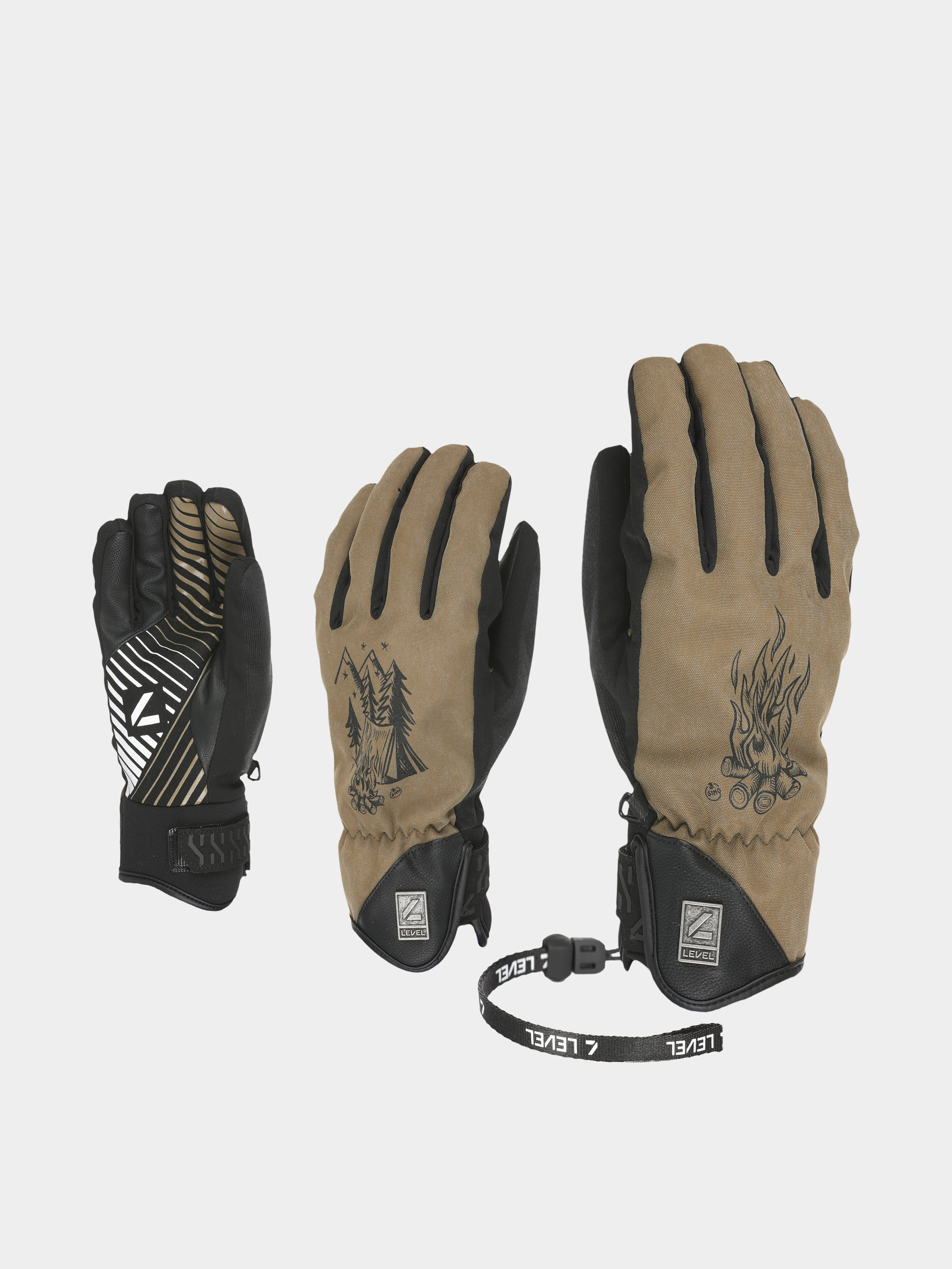 Level Gloves Suburban (wood)