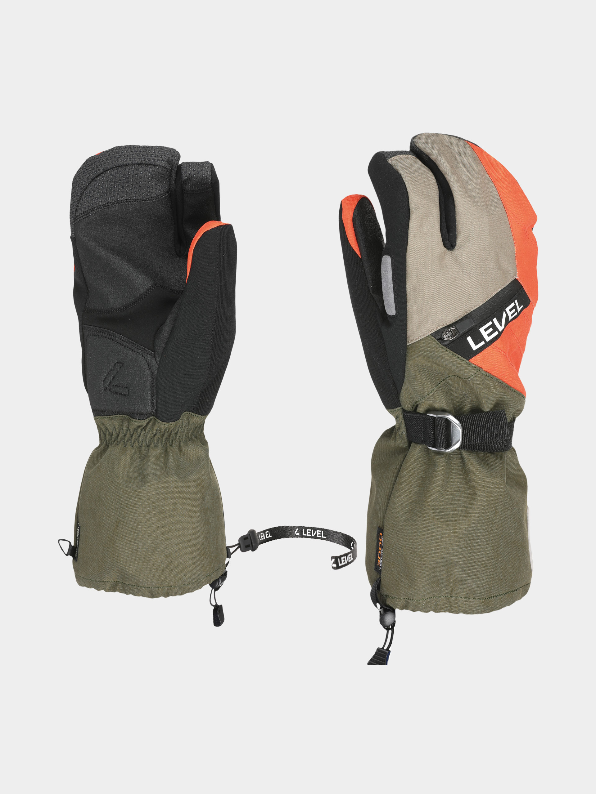 Level Gloves Star Trigger (olive green)