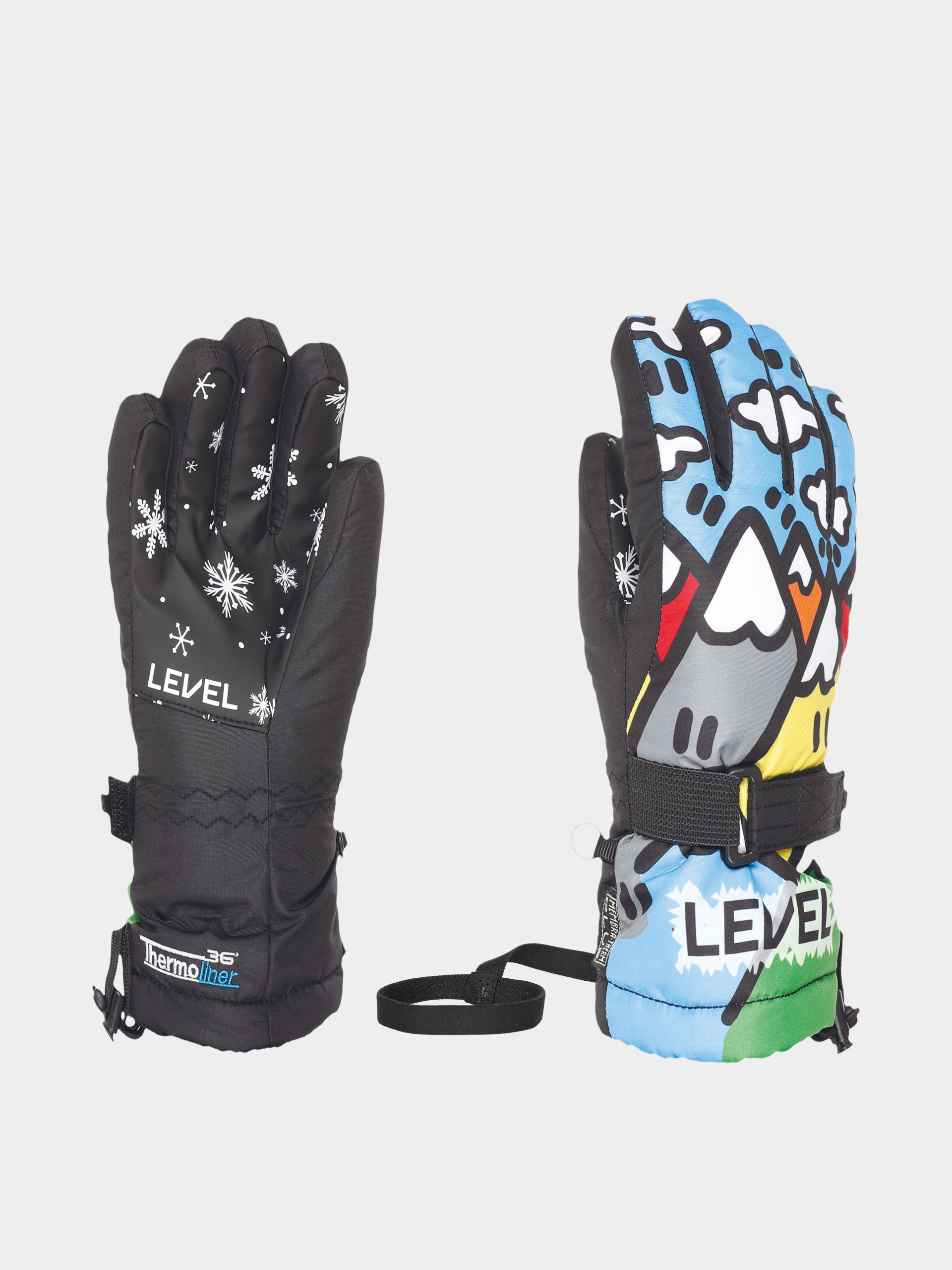 Level Gloves Junior JR (pk rainbow)
