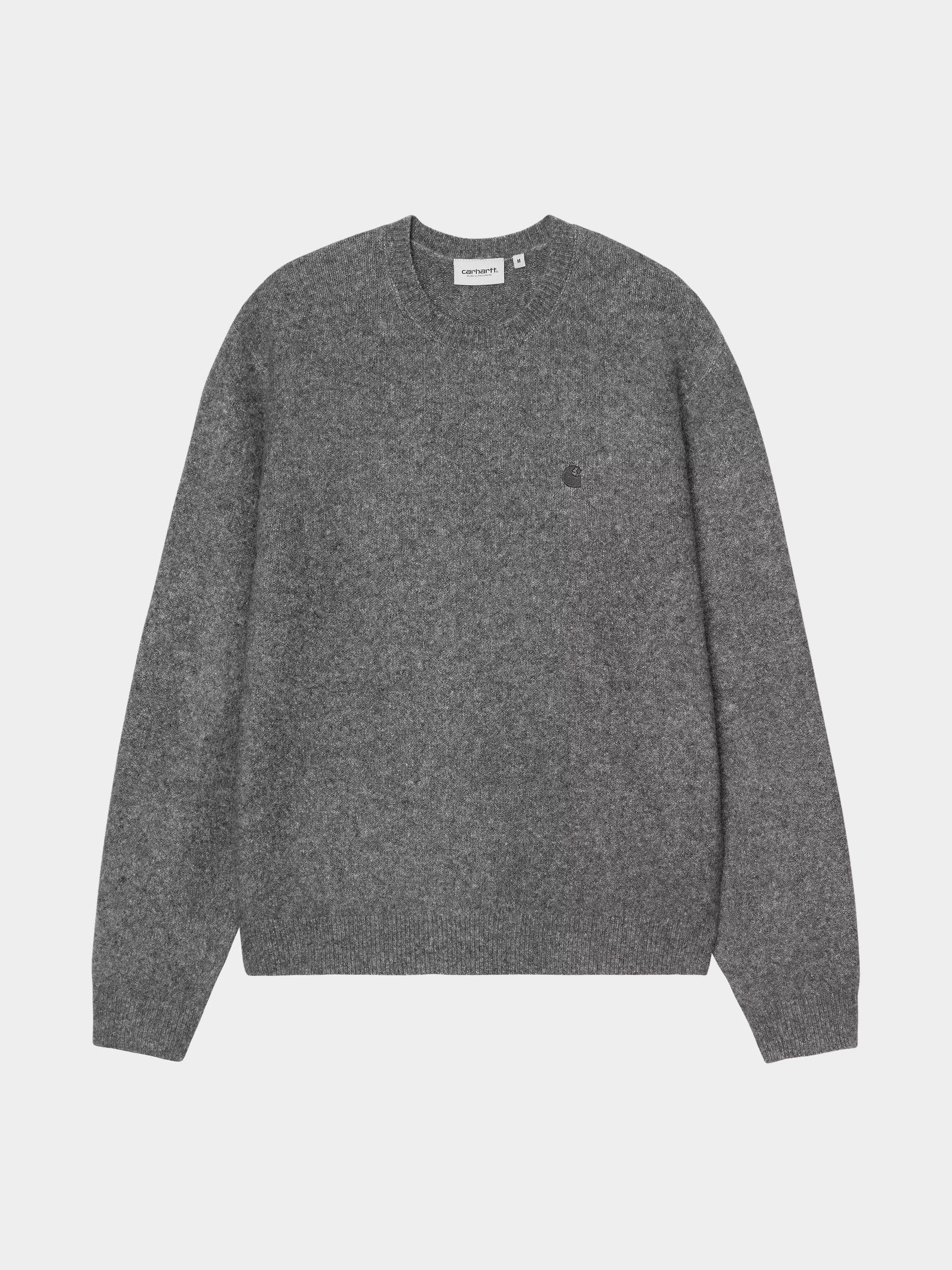 Carhartt WIP Sweater Curtis (tangled graphite)