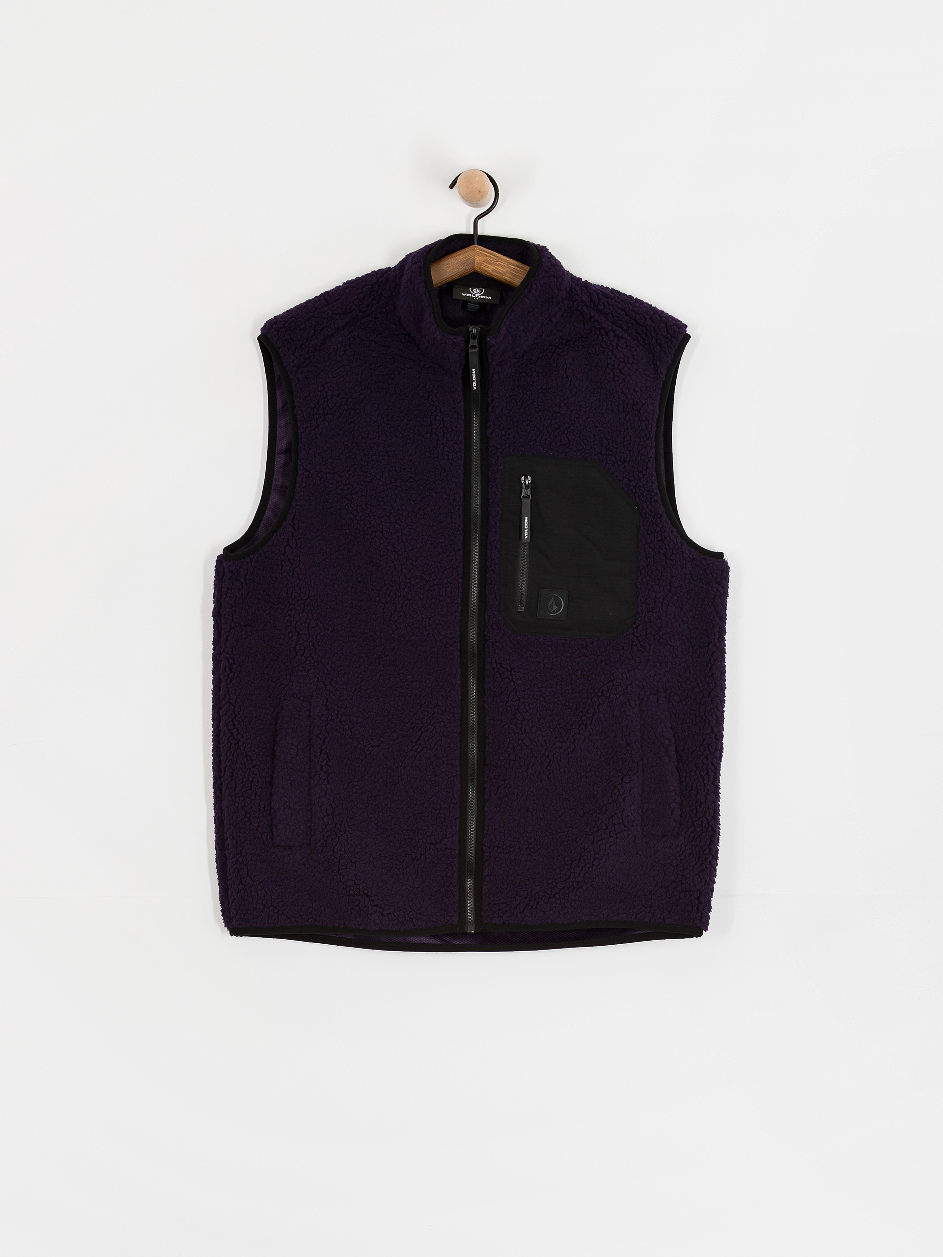 Volcom Weste Muzzer Fuzzar (dark purple)