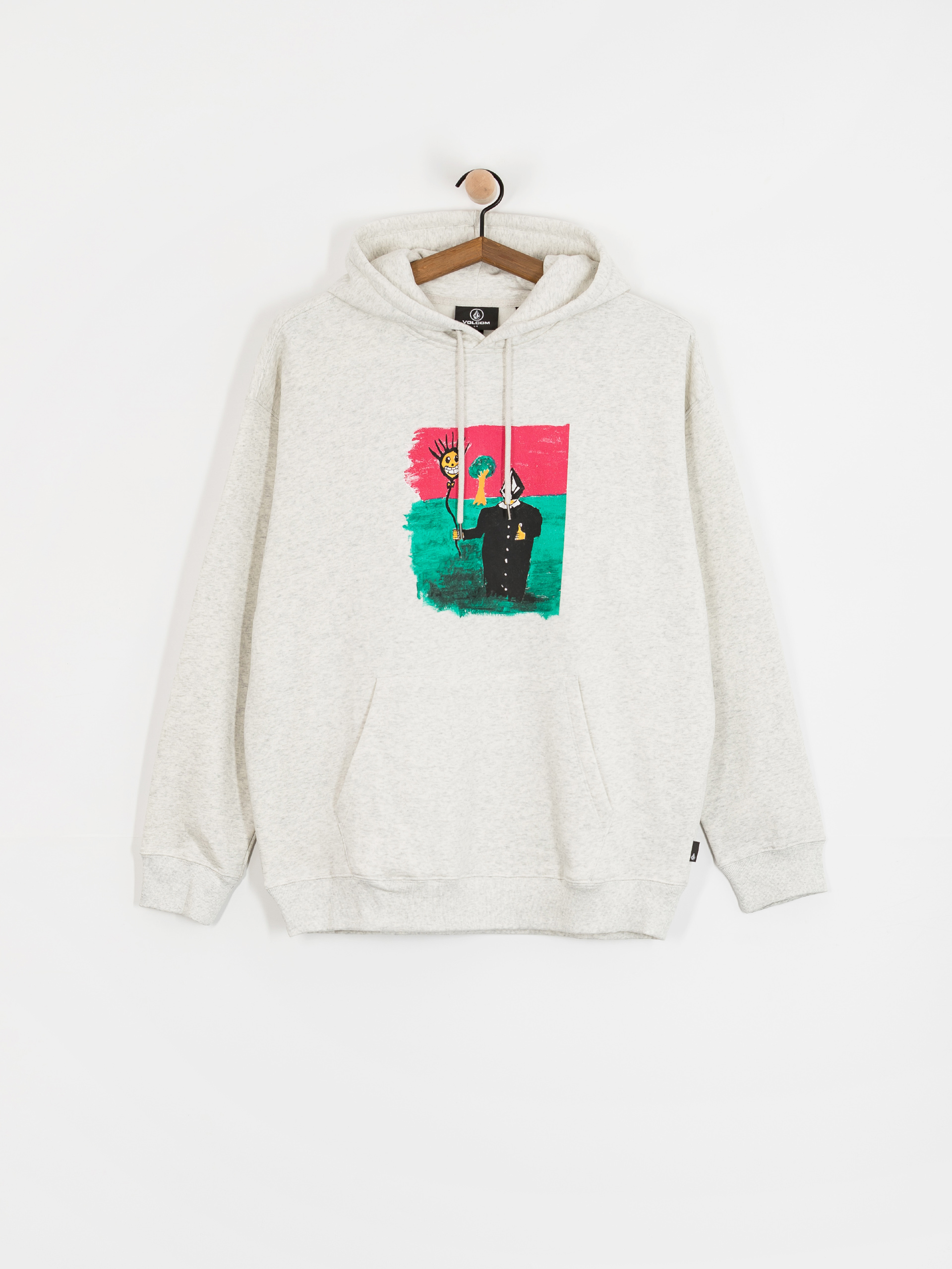 Volcom Hoodie Issam HD (bone heather)