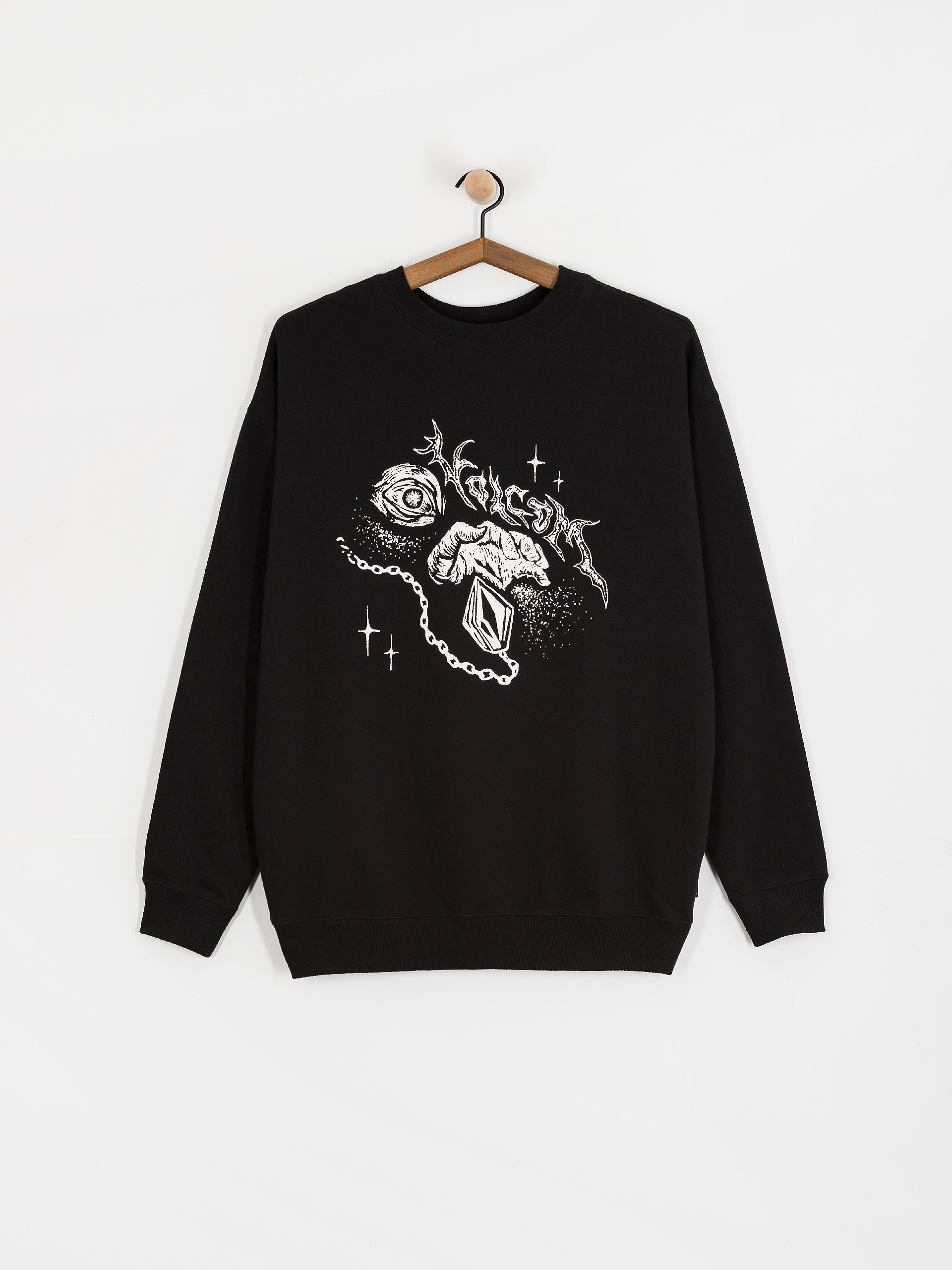 Volcom Sweatshirt Recto Verso Crew (black)