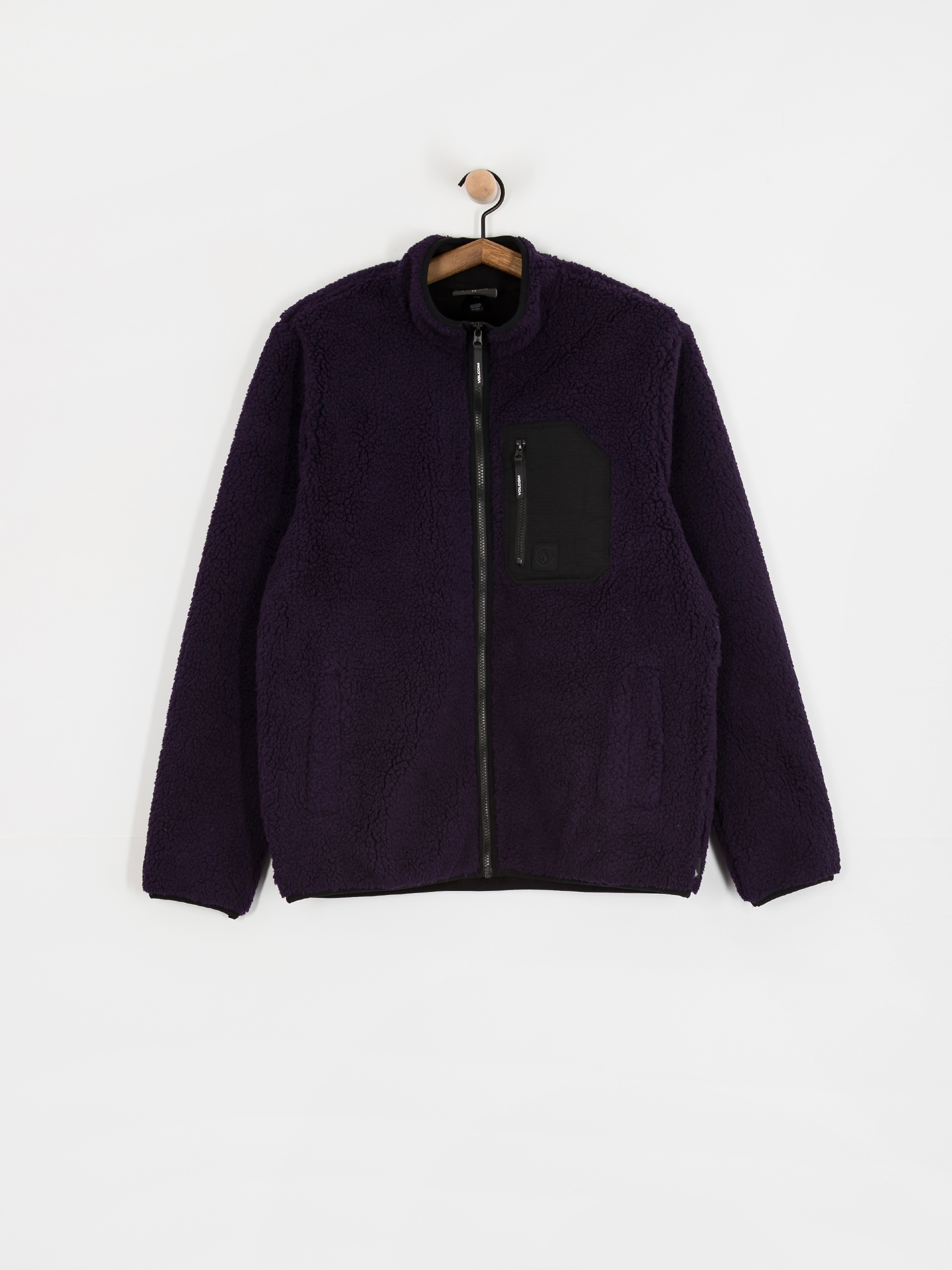 Mens Volcom Fleece Muzzer Fuzzar (dark purple)