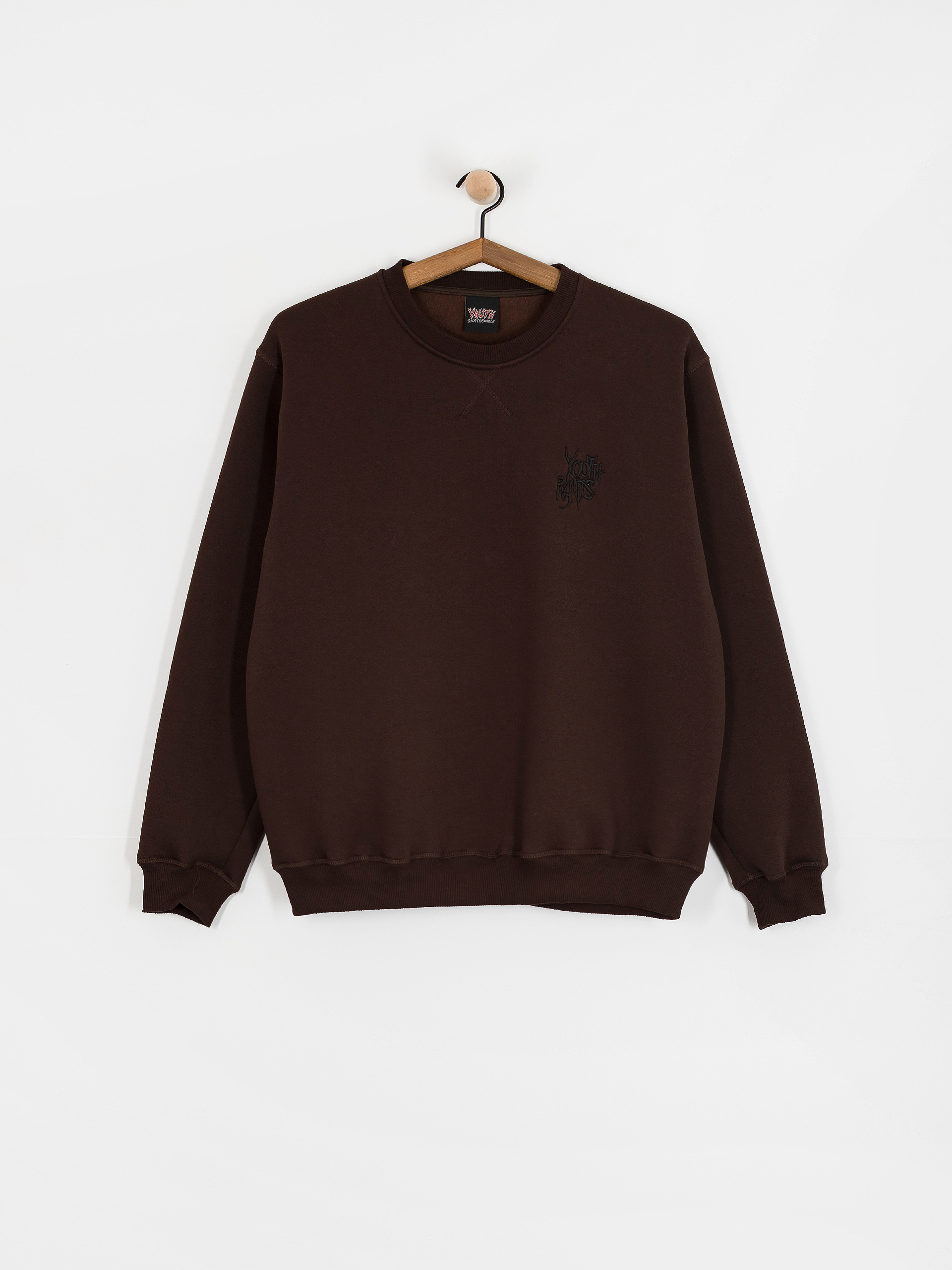 Youth Skateboards Sweatshirt Skate Rat Crew (chocolate)