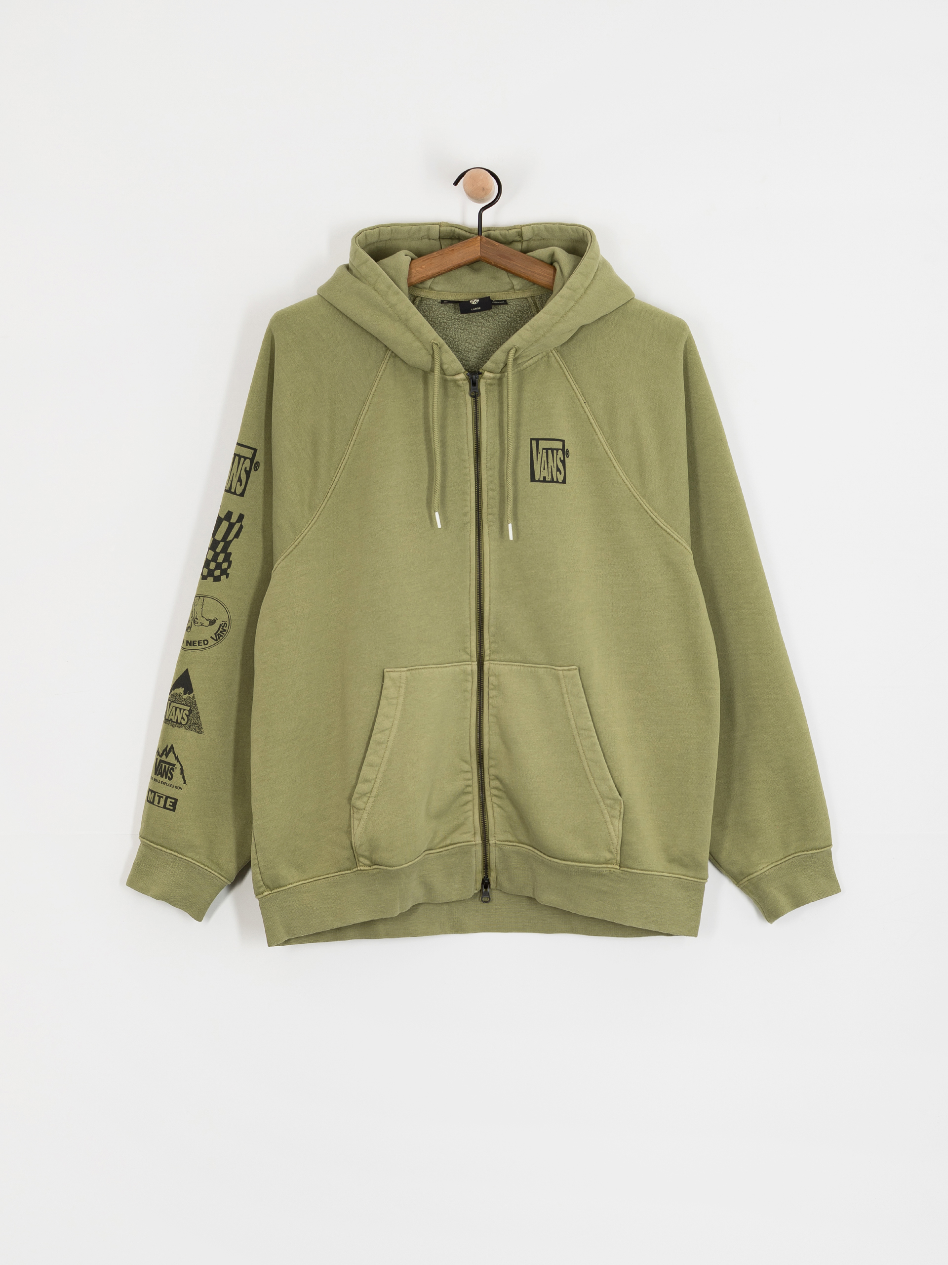 Vans Mte Teamteam Full Zip Sweatshirt (loden green)