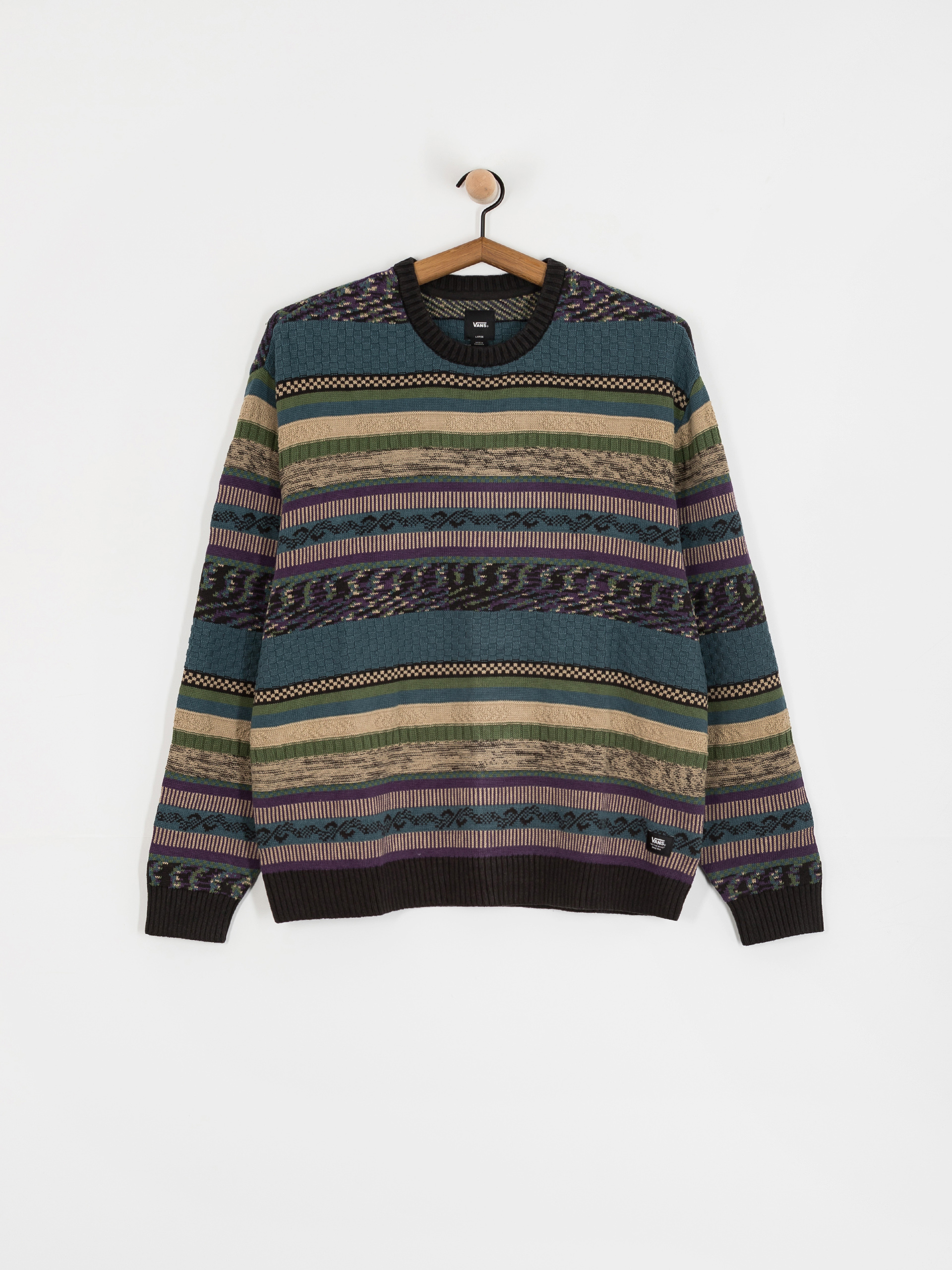 Vans Boyer Crew Sweater Pulli (black/stargazer)