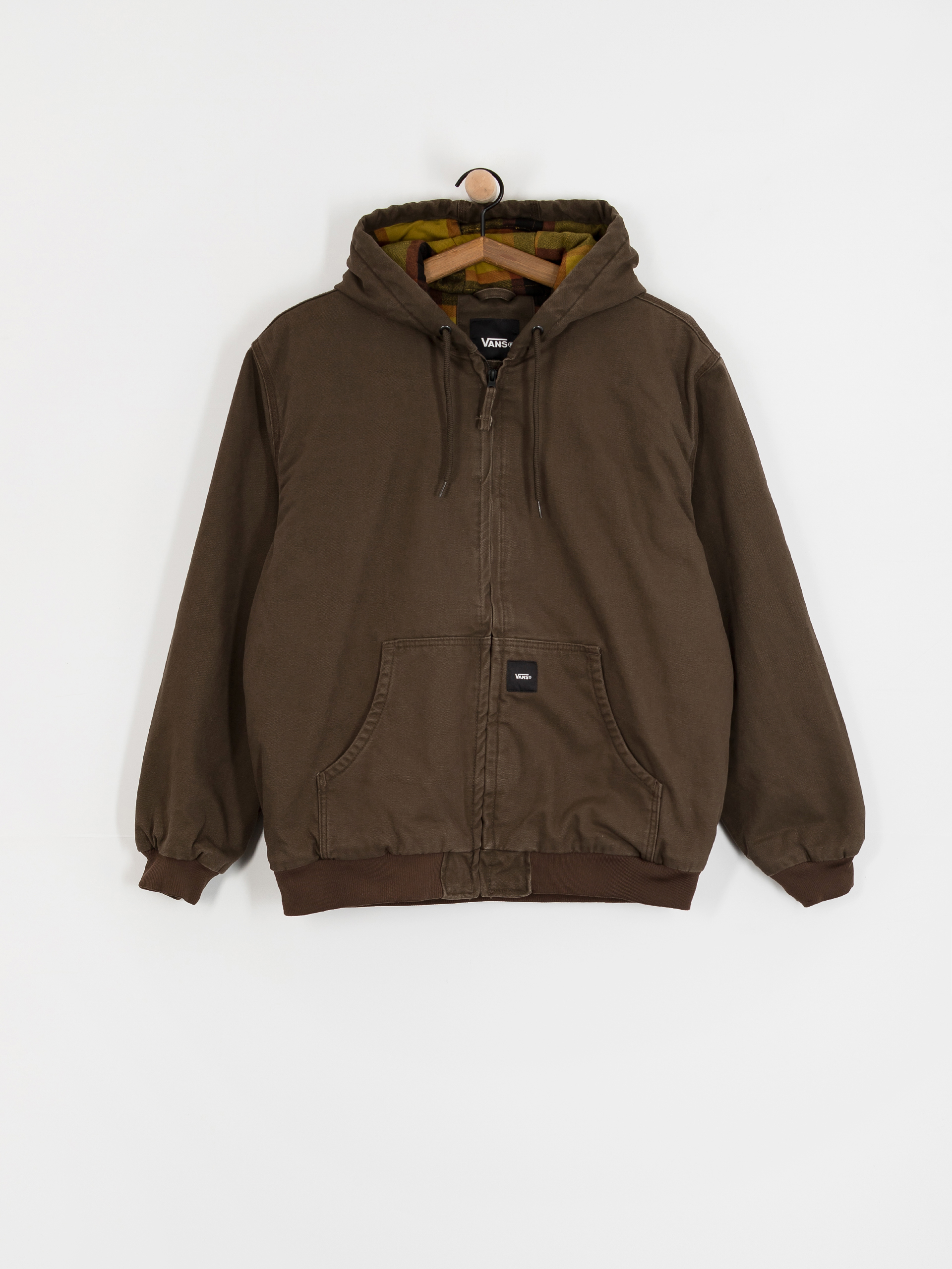 Vans Workwear Canvas Full Zip Jacket (coal brown)