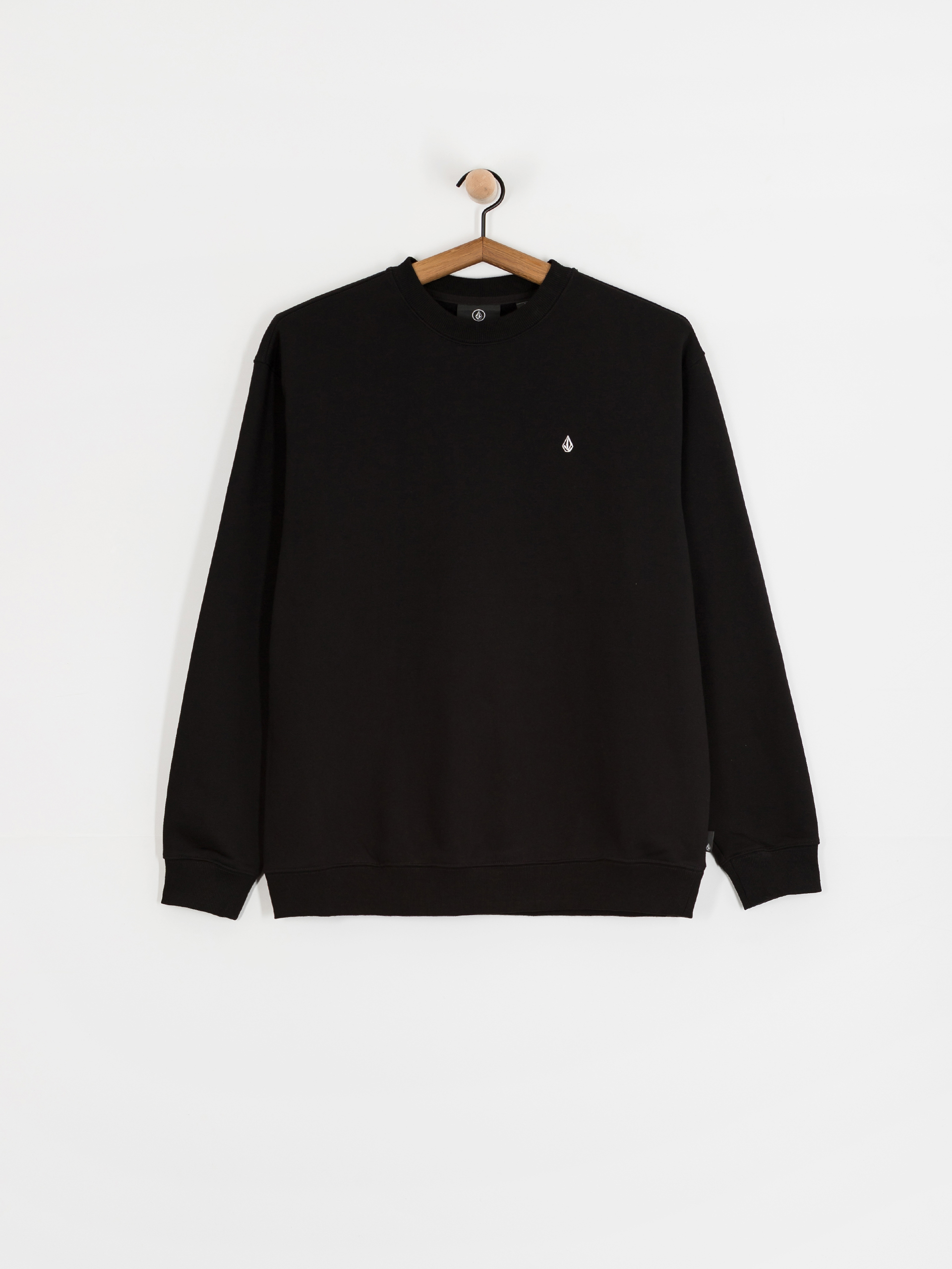 Volcom Single Stone Crew Sweatshirt (black)
