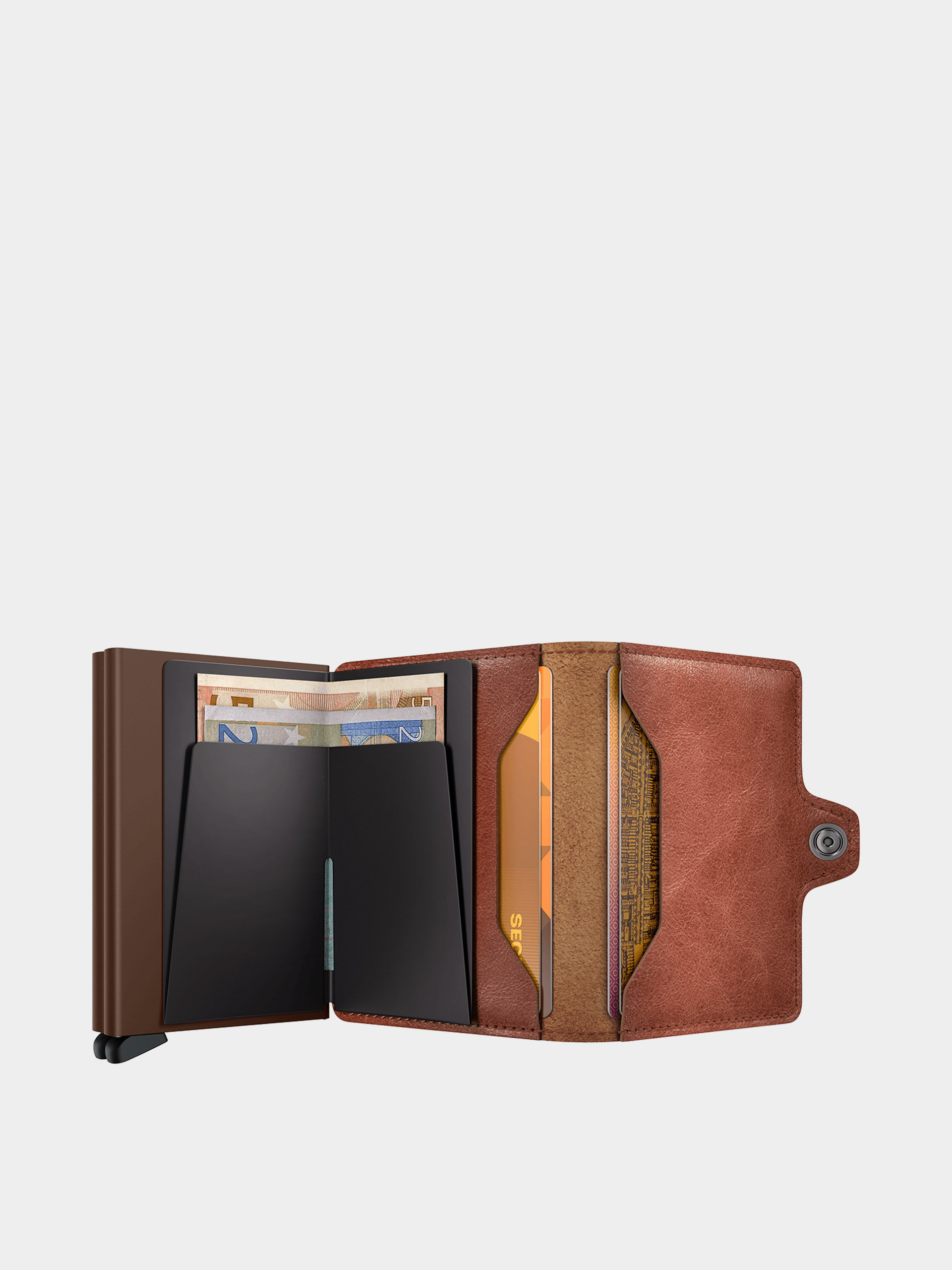 Secrid Geldbörse Twinwallet (vintage cognac/brown)