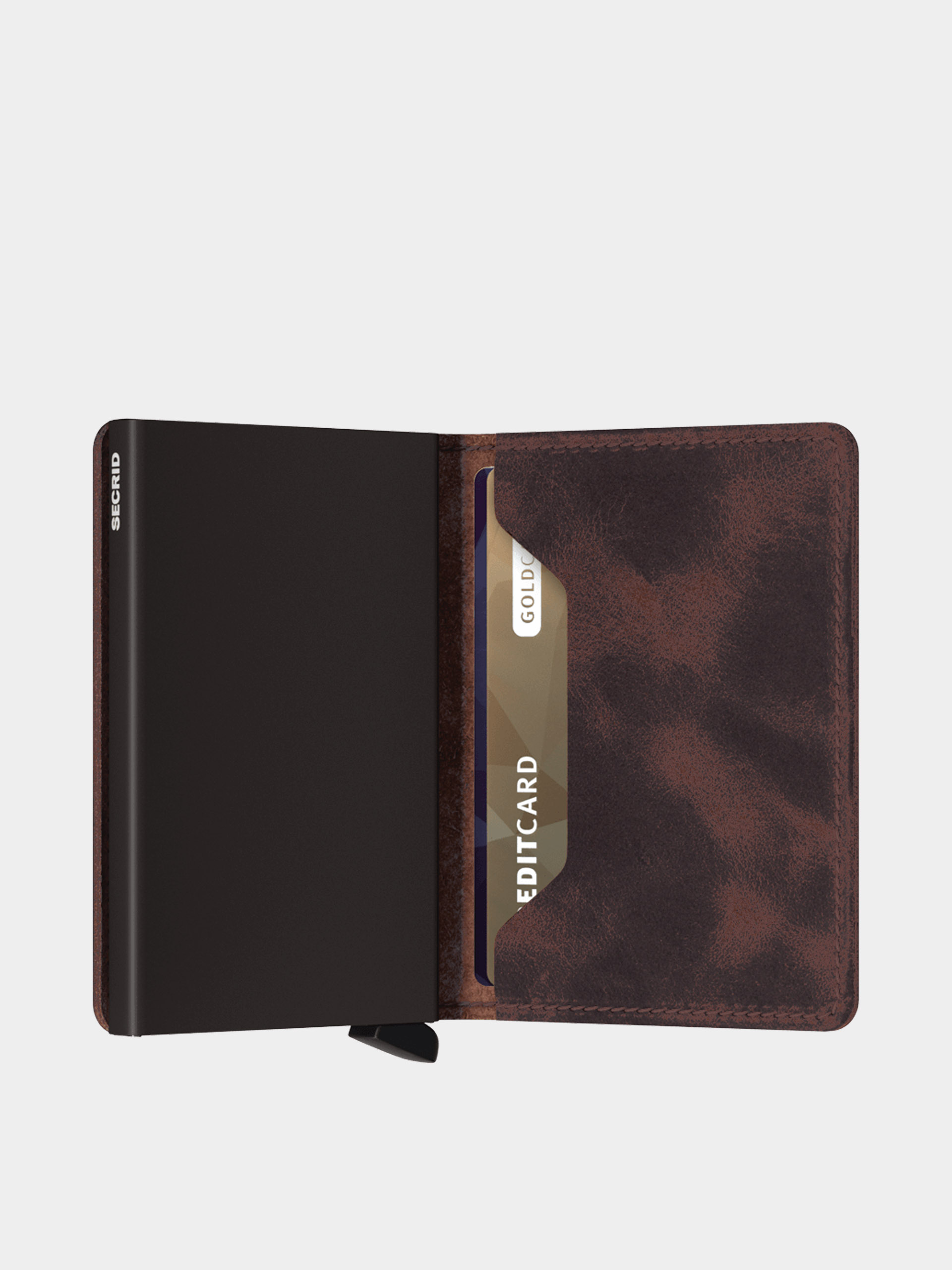 Secrid Geldbörse Slimwallet (vintage chocolate)