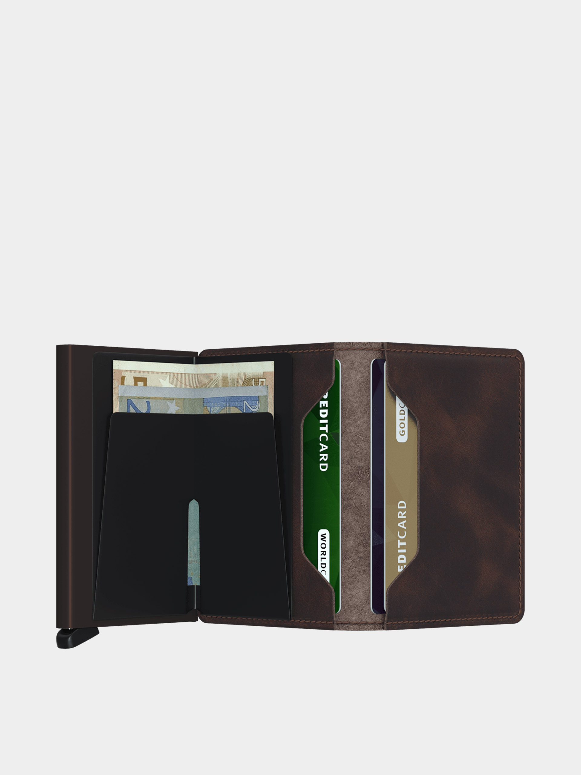 Secrid Geldbörse Slimwallet (vintage chocolate)