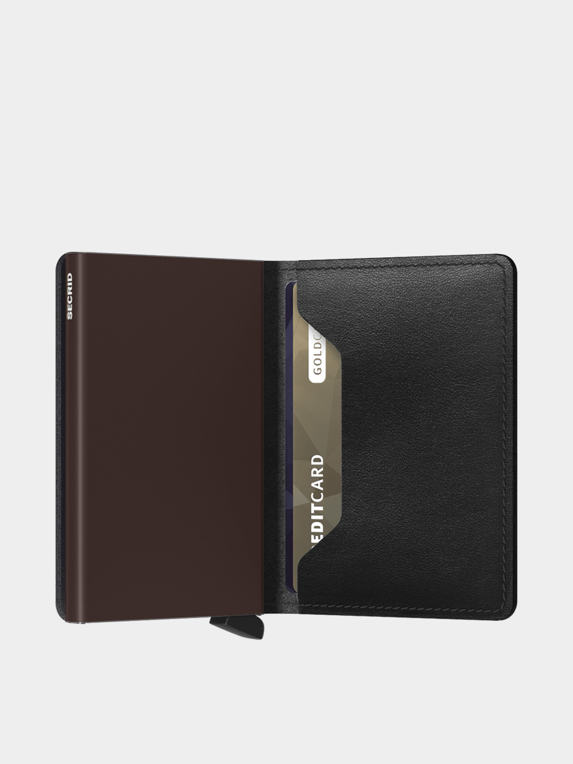 Secrid Geldbörse Slimwallet (original black/brown)
