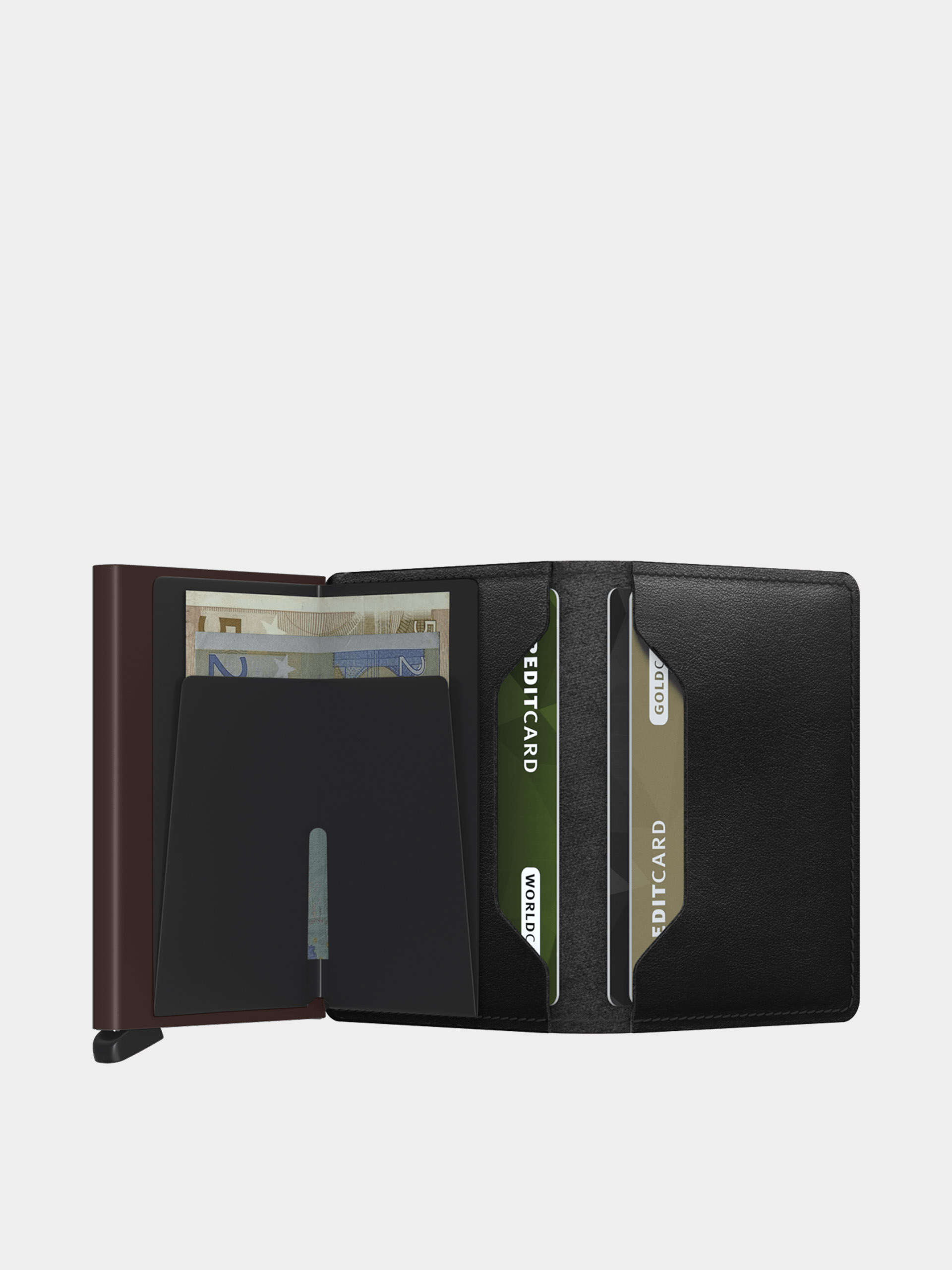 Secrid Wallet Slimwallet (original black/brown)