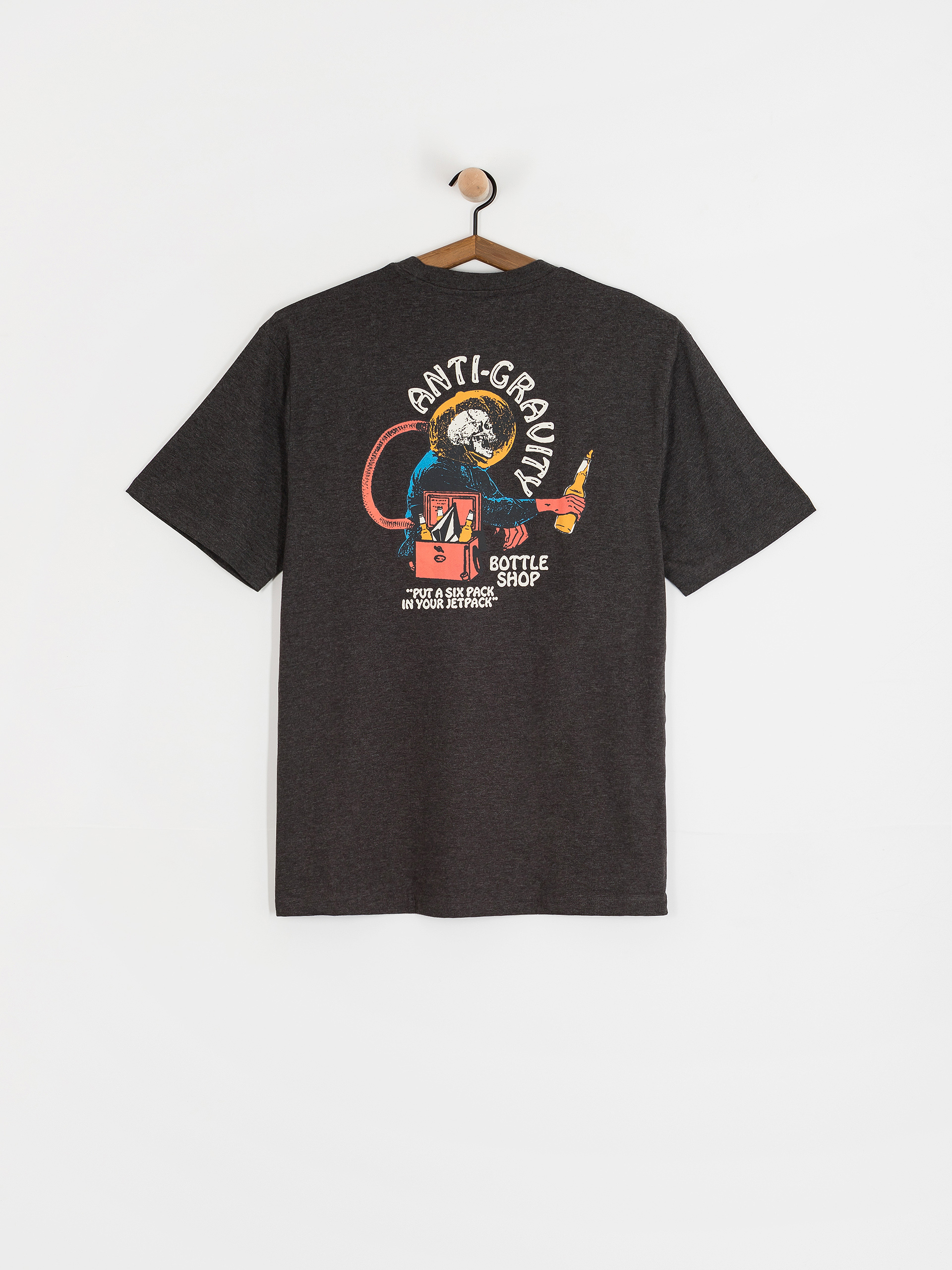 Volcom Anti Gravity Hth T-Shirt (heather black)