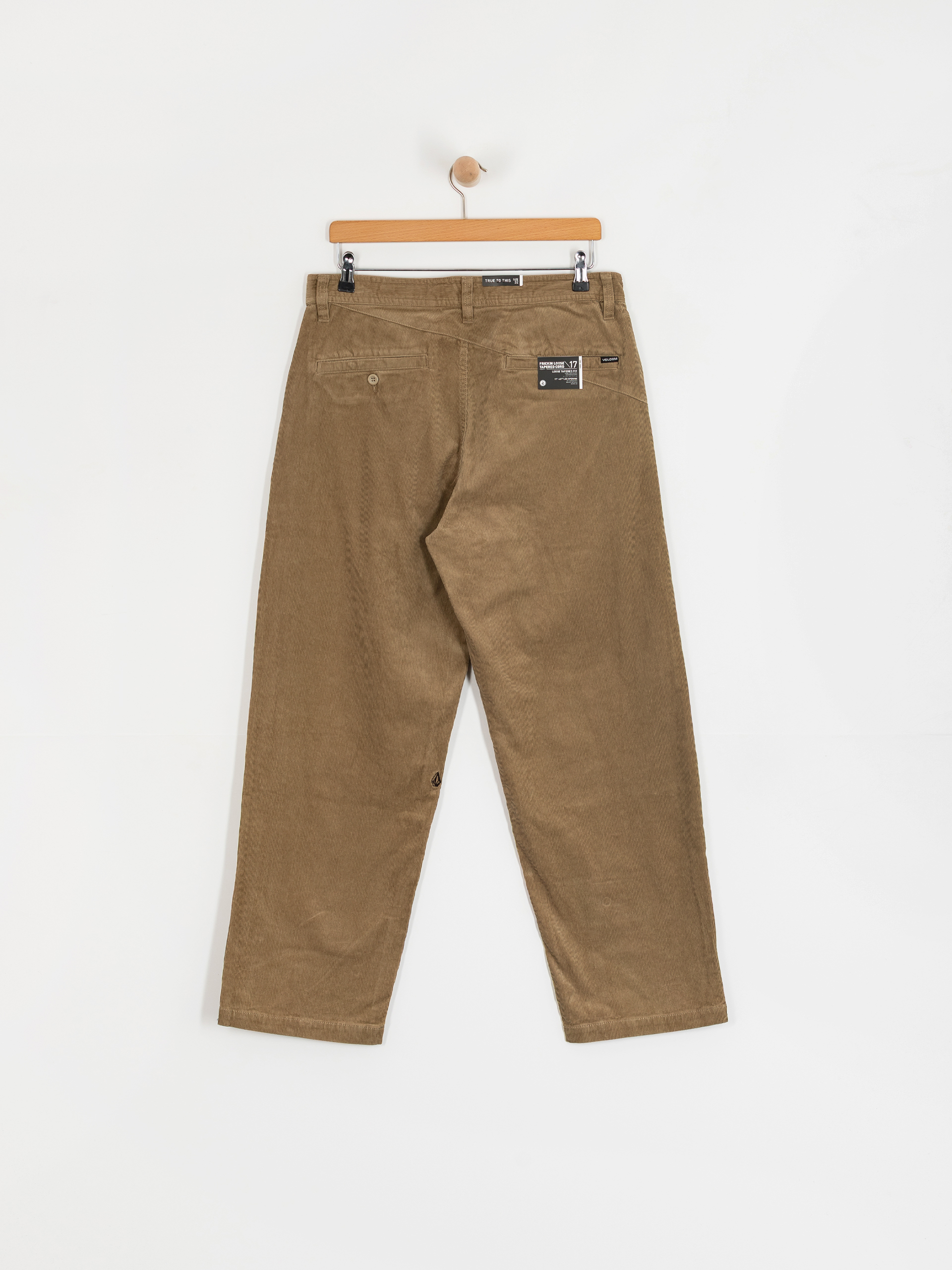 Volcom Frickin Loose Tapered Cord Hose (khaki)