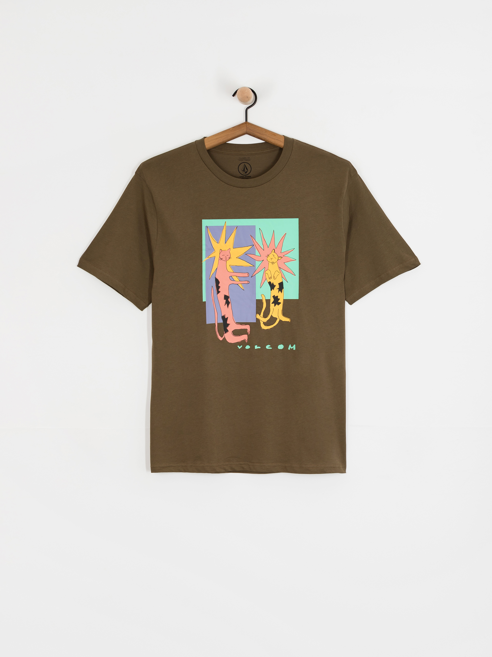 Volcom Longo Cats Bsc T-Shirt (sage leaf)