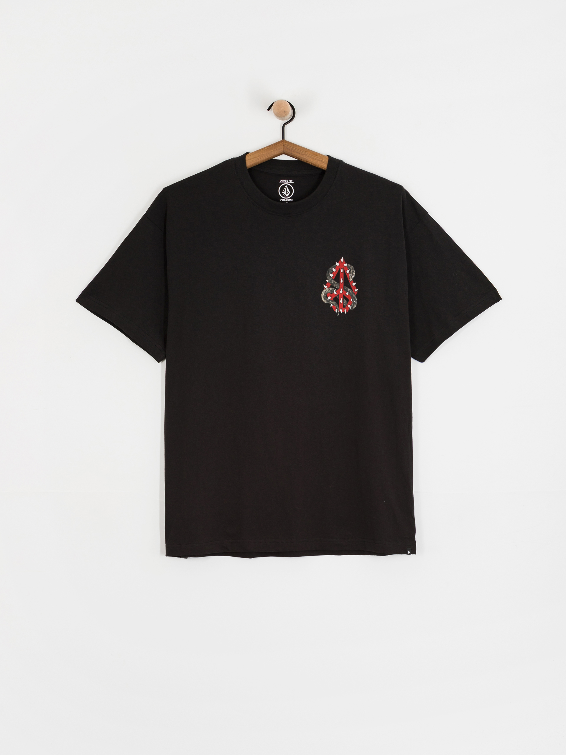 Volcom Snake Peace Lse T-Shirt (black)