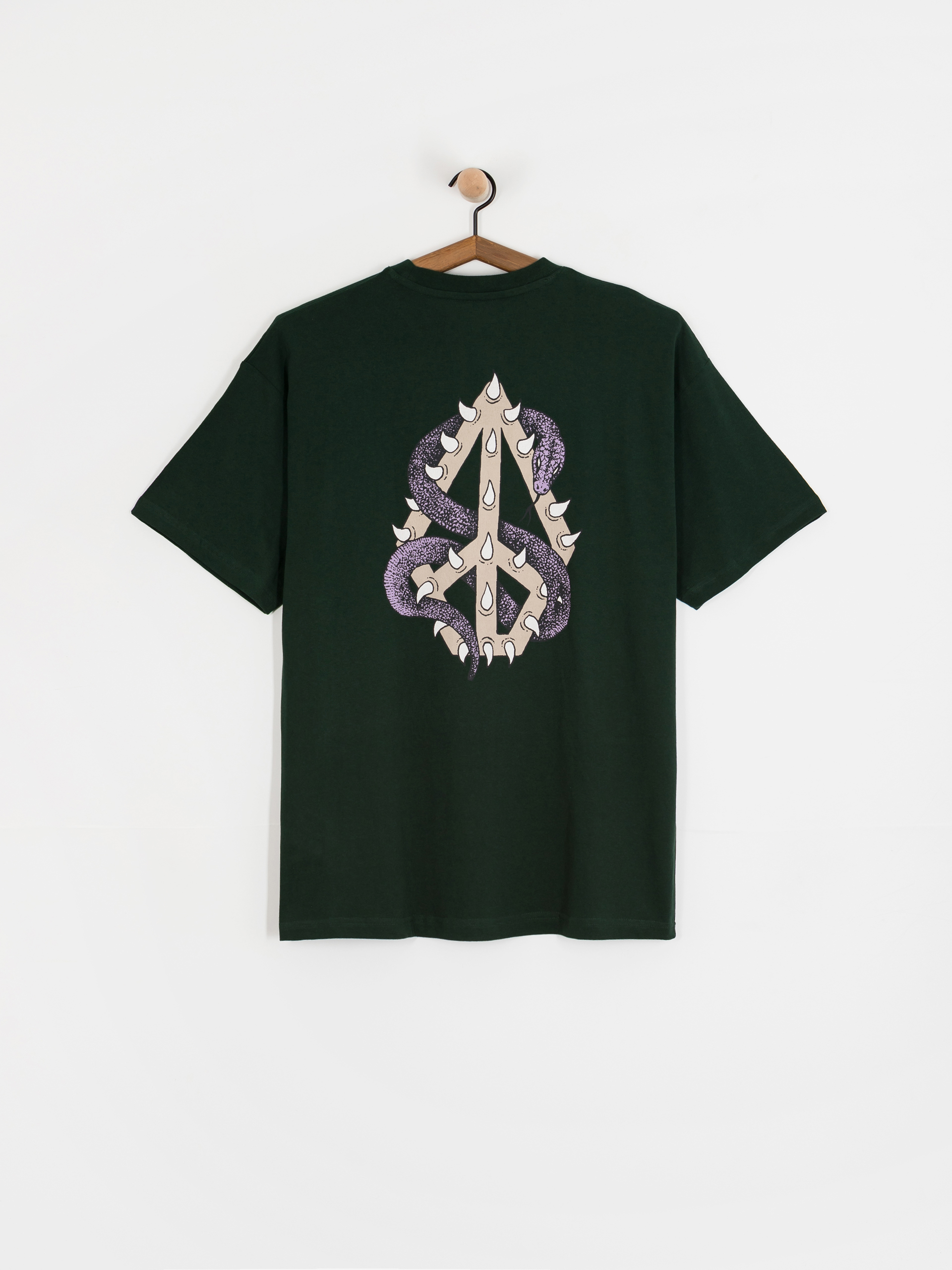 Volcom Snake Peace Lse T-Shirt (scarab)