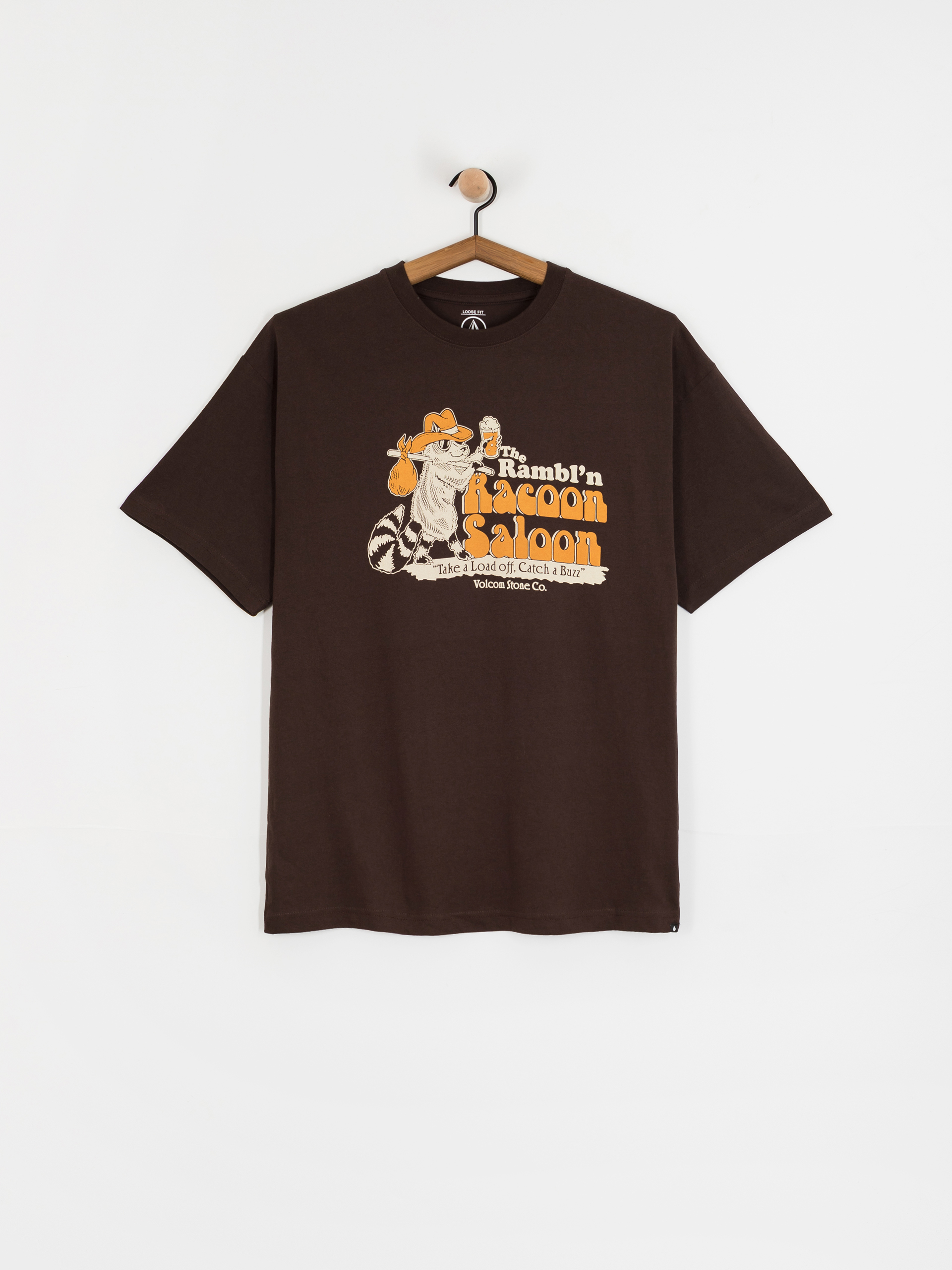 Volcom Racoon Lse T-Shirt (cacao)