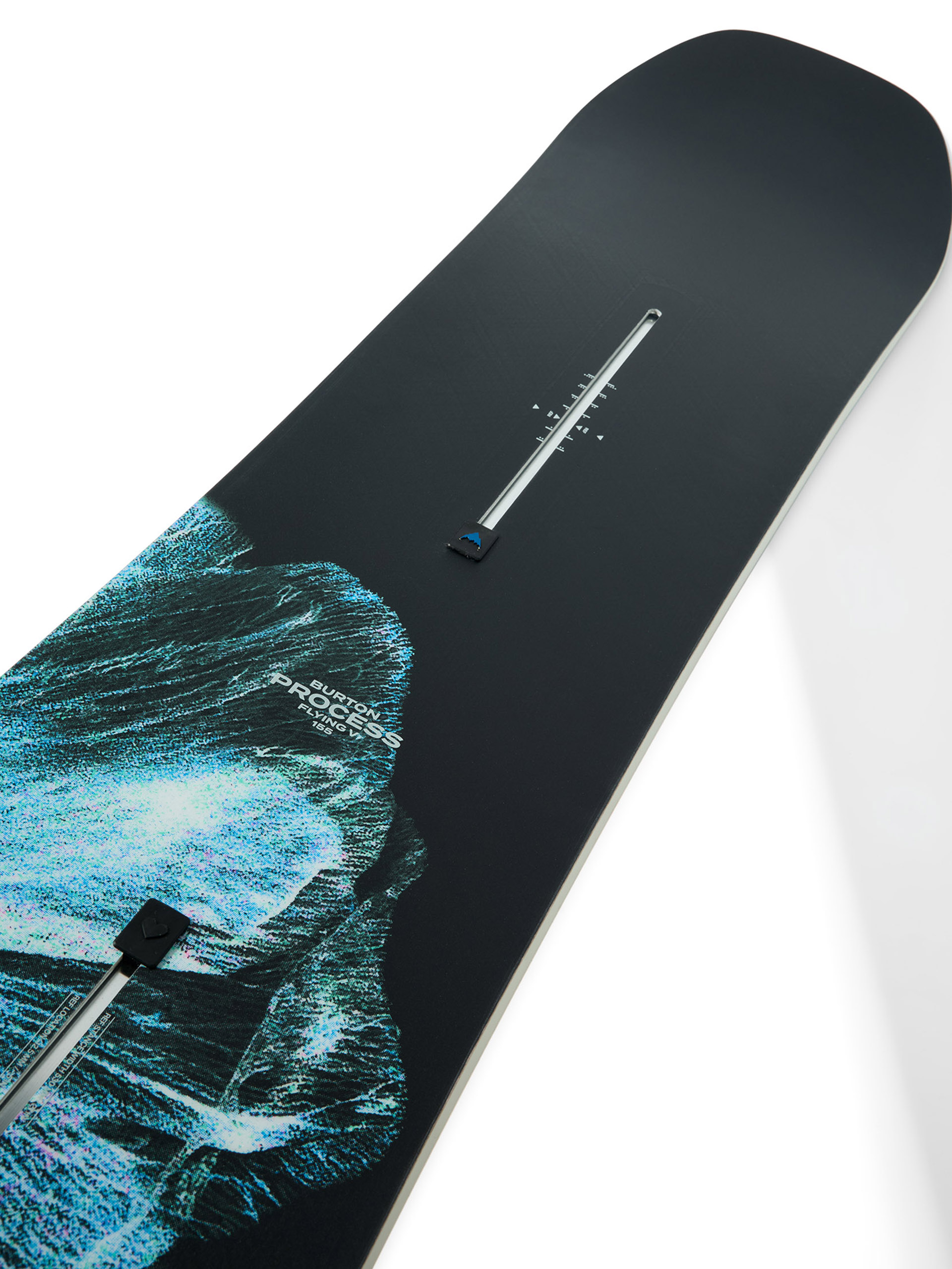 Burton Snowboard Process Flying V - Schwarz, Violett