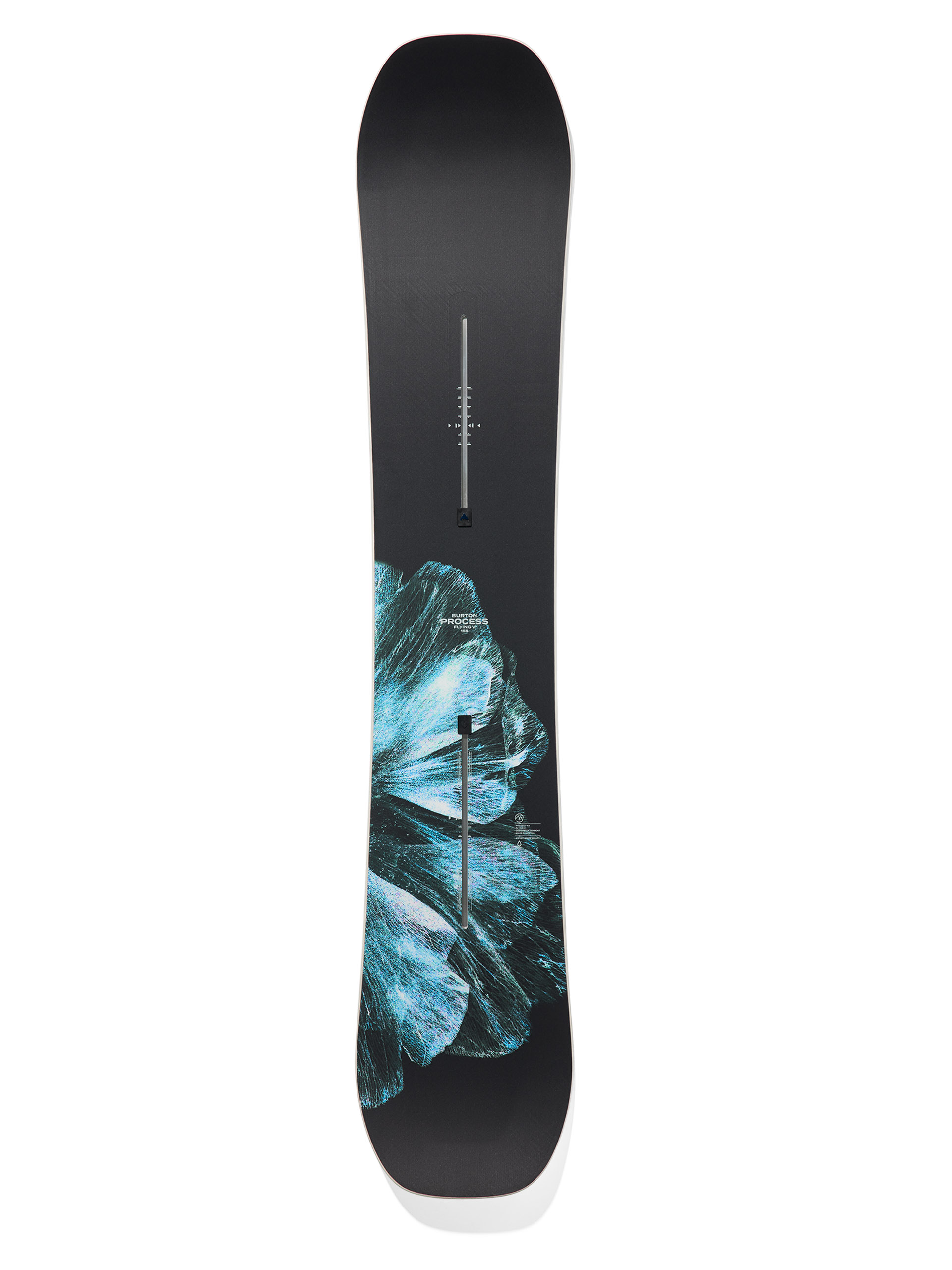 Burton Snowboard Process Flying V - Schwarz, Violett